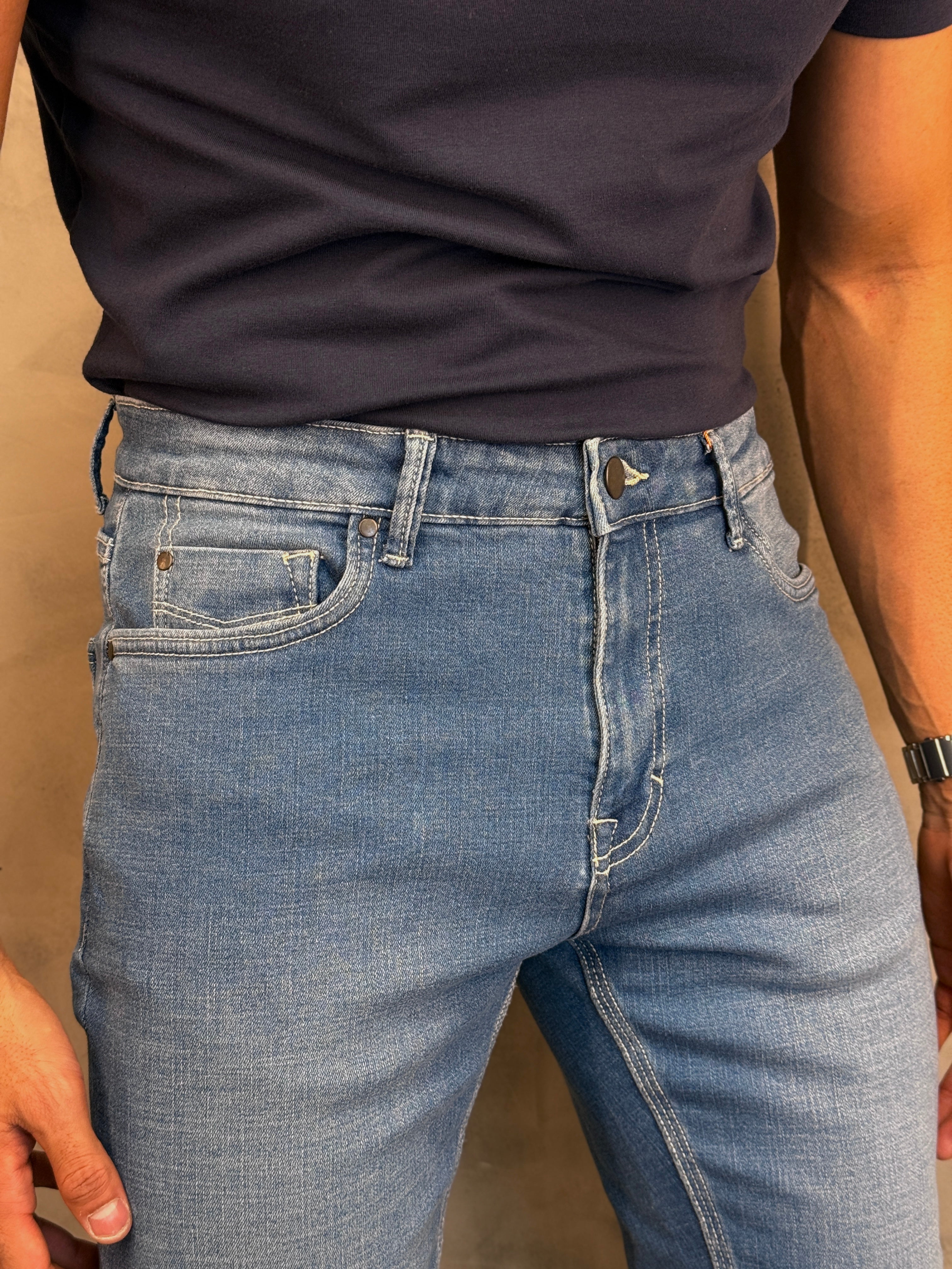 CALÇA JEANS SLIM MOTION FLEX ANKOR