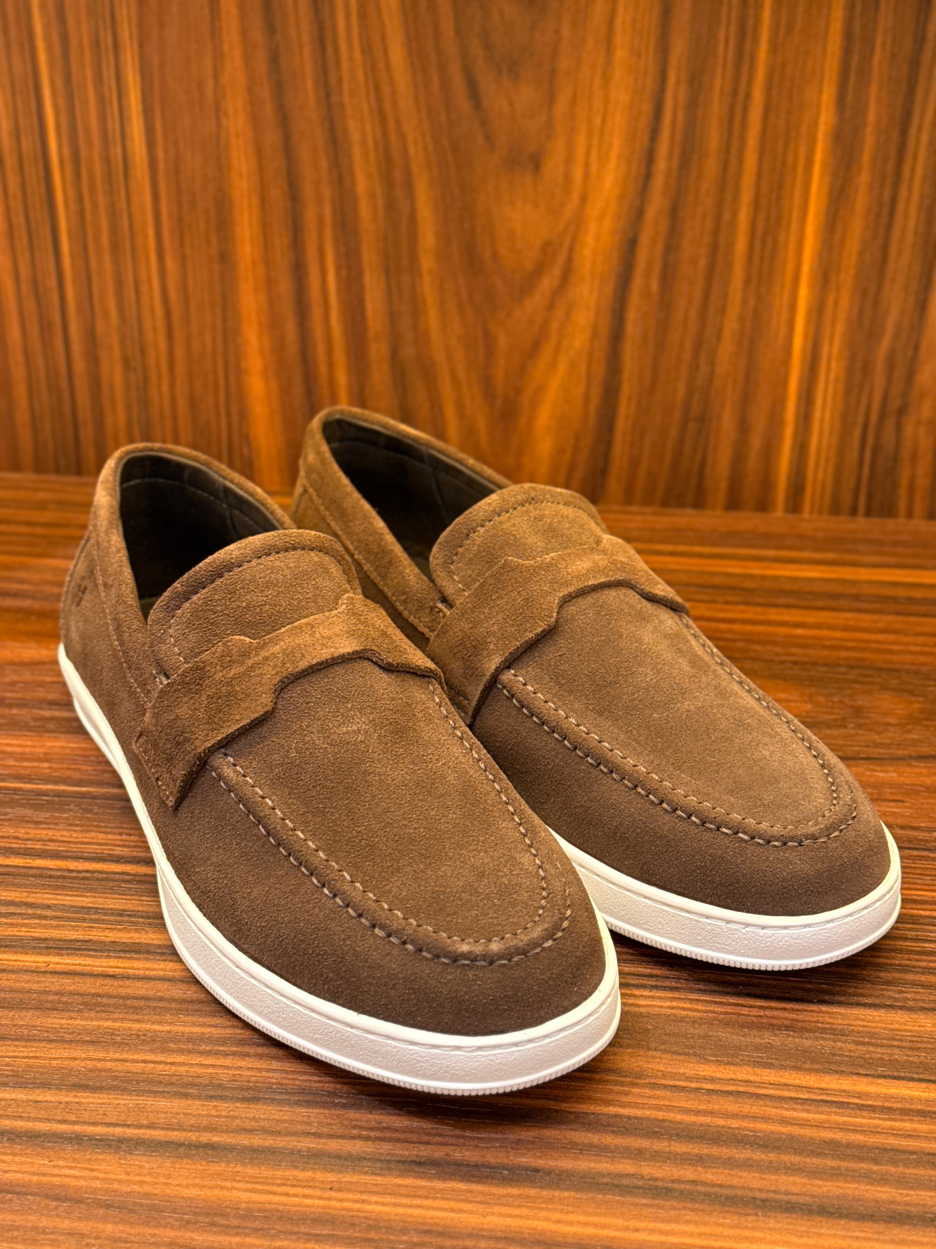SLIP ON HORUS SUMMER CAMURÇA PONTO H BROWN