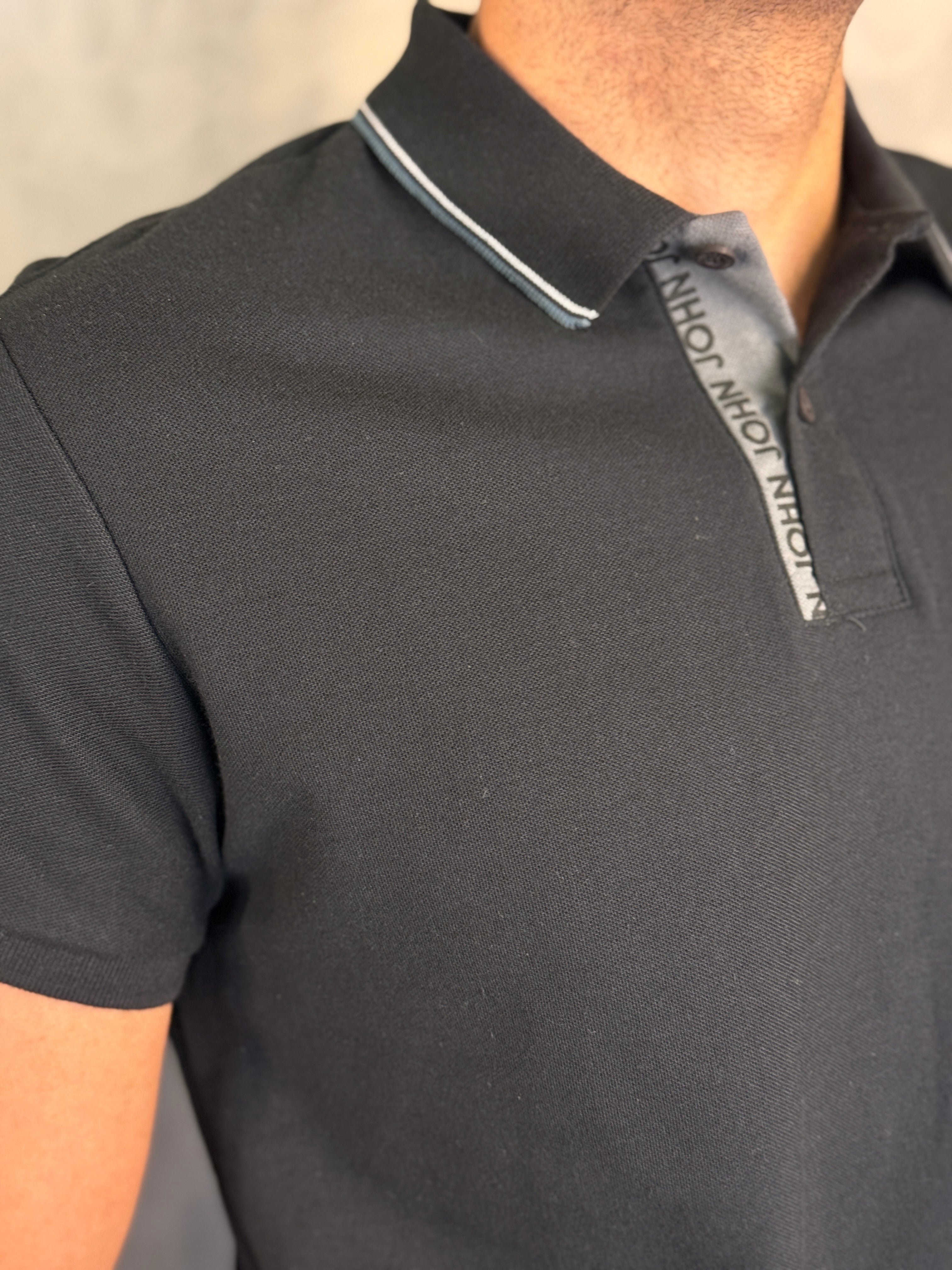 POLO RG CASSIS JOHN JOHN PRETO