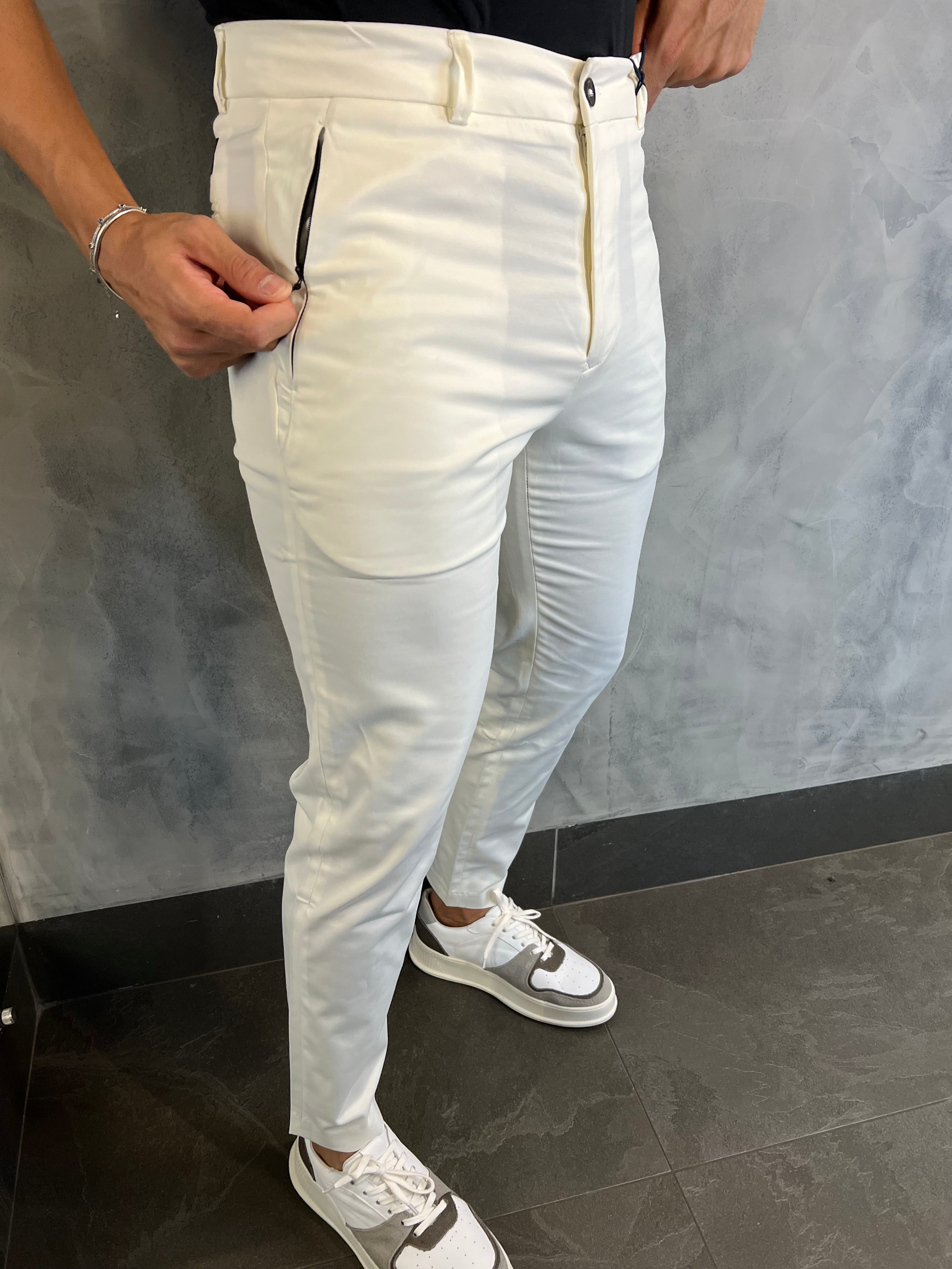 CALÇA ALF SKINNY STRETCH DUPLO ZÍPER BAREZY