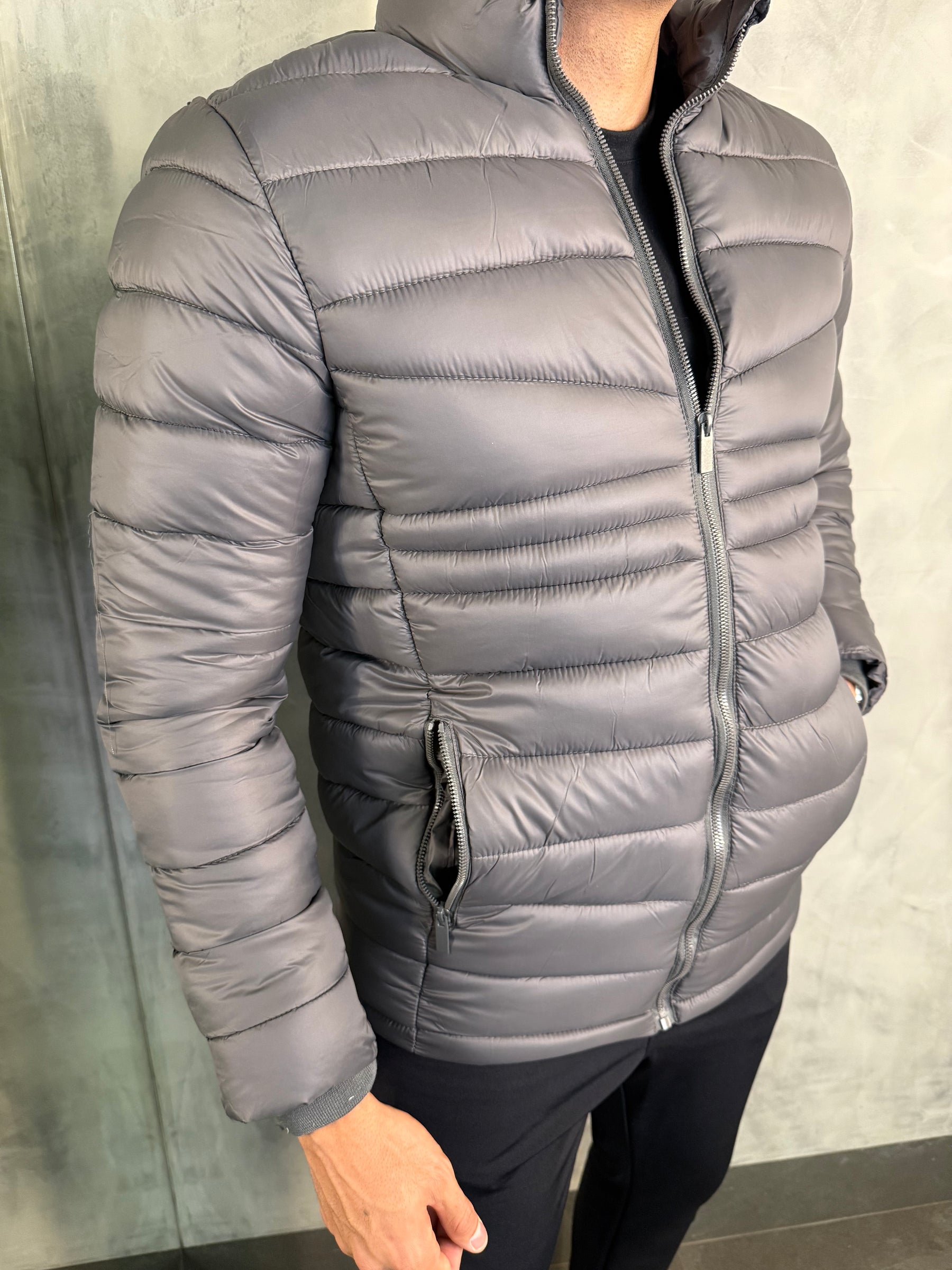 JAQUETA PUFFER BASIC PONTO H
