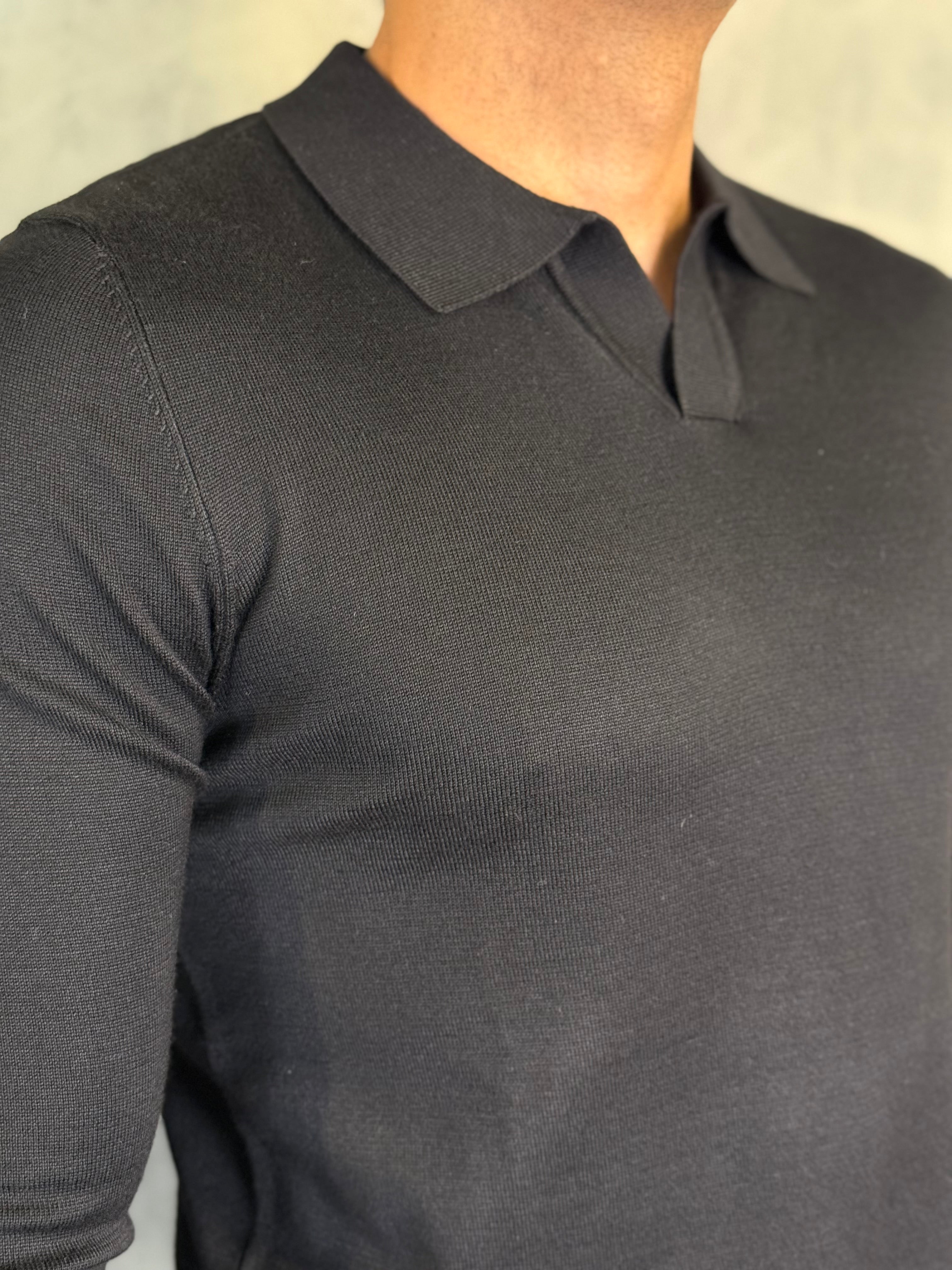 POLO M/L TRICOT PONTO H