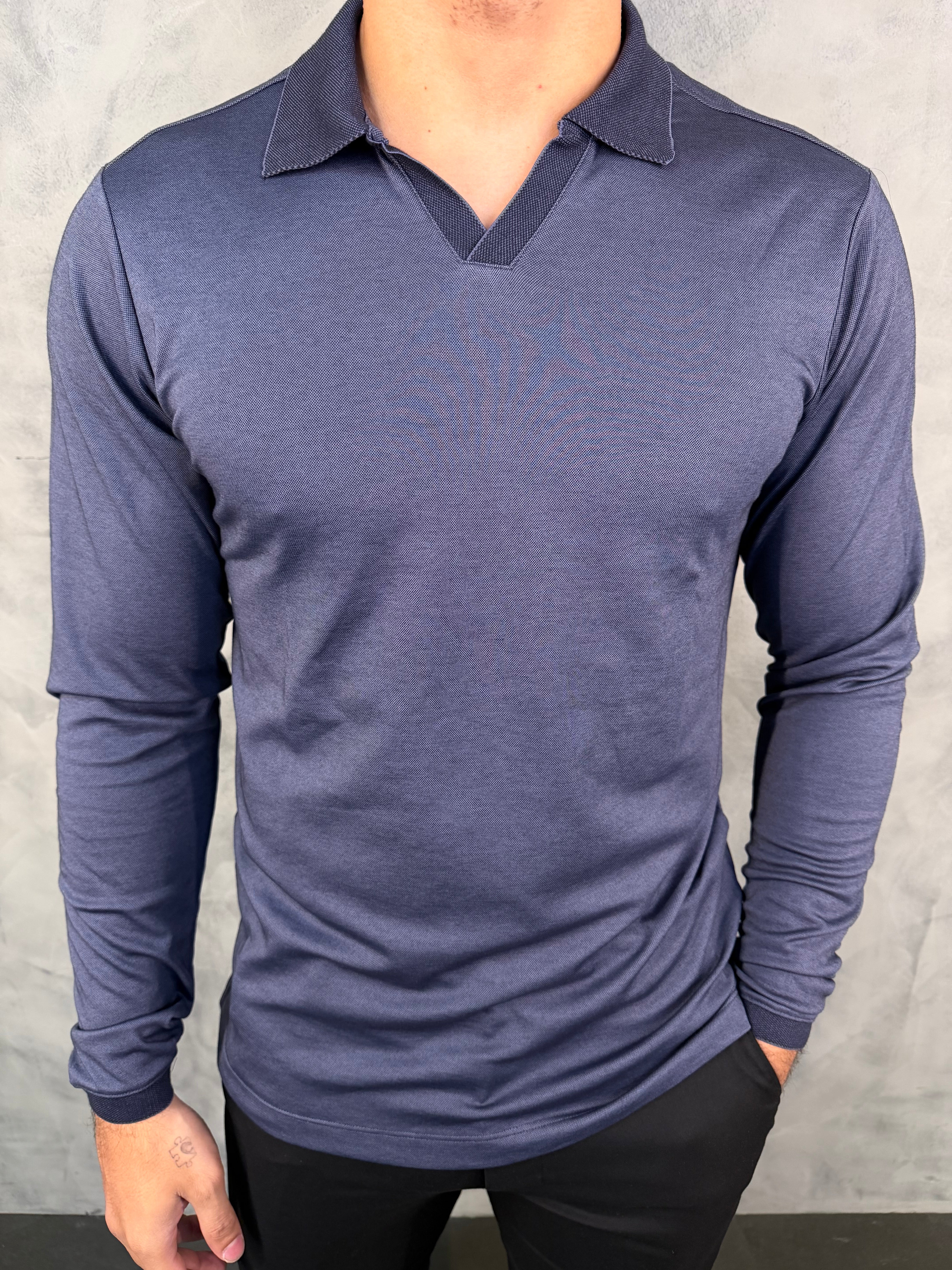 POLO M/L GOLA V FIDELI