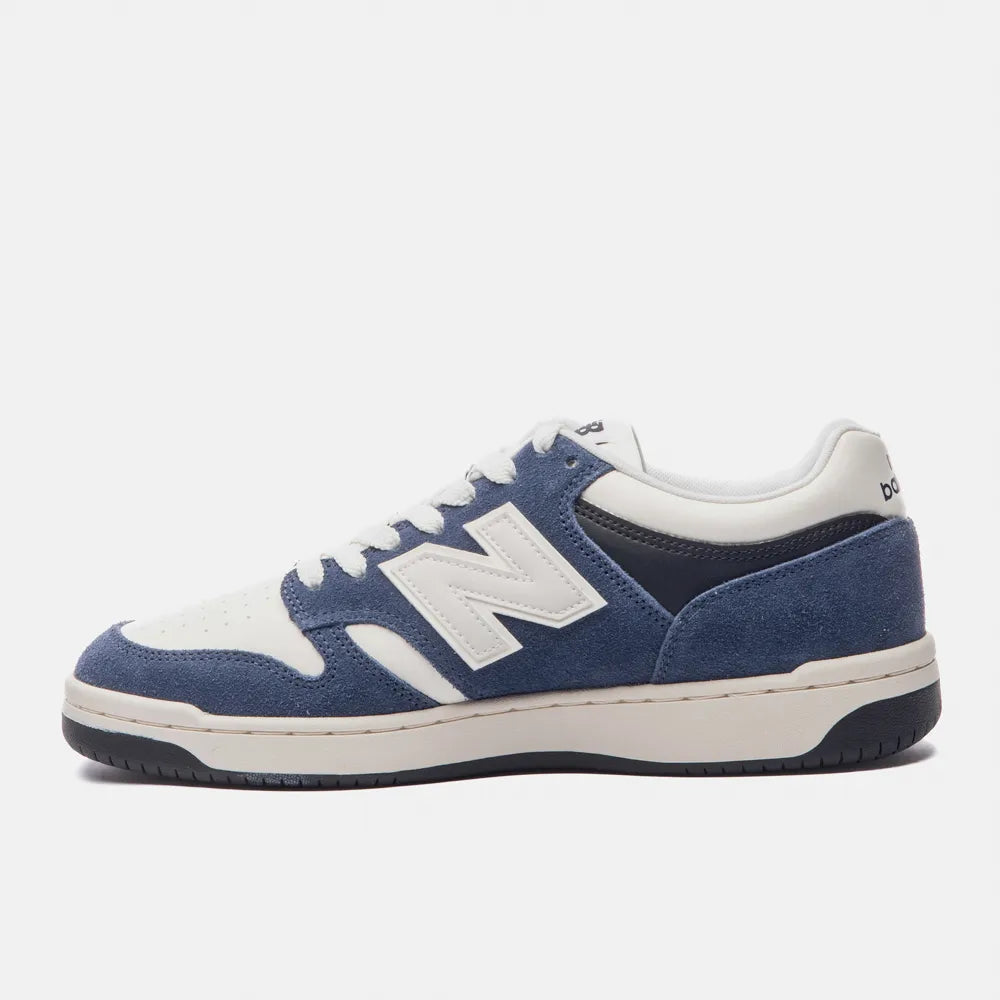 TÊNIS 480 LOW UNISEX NEW BALANCE MARINHO/BEGE CLARO