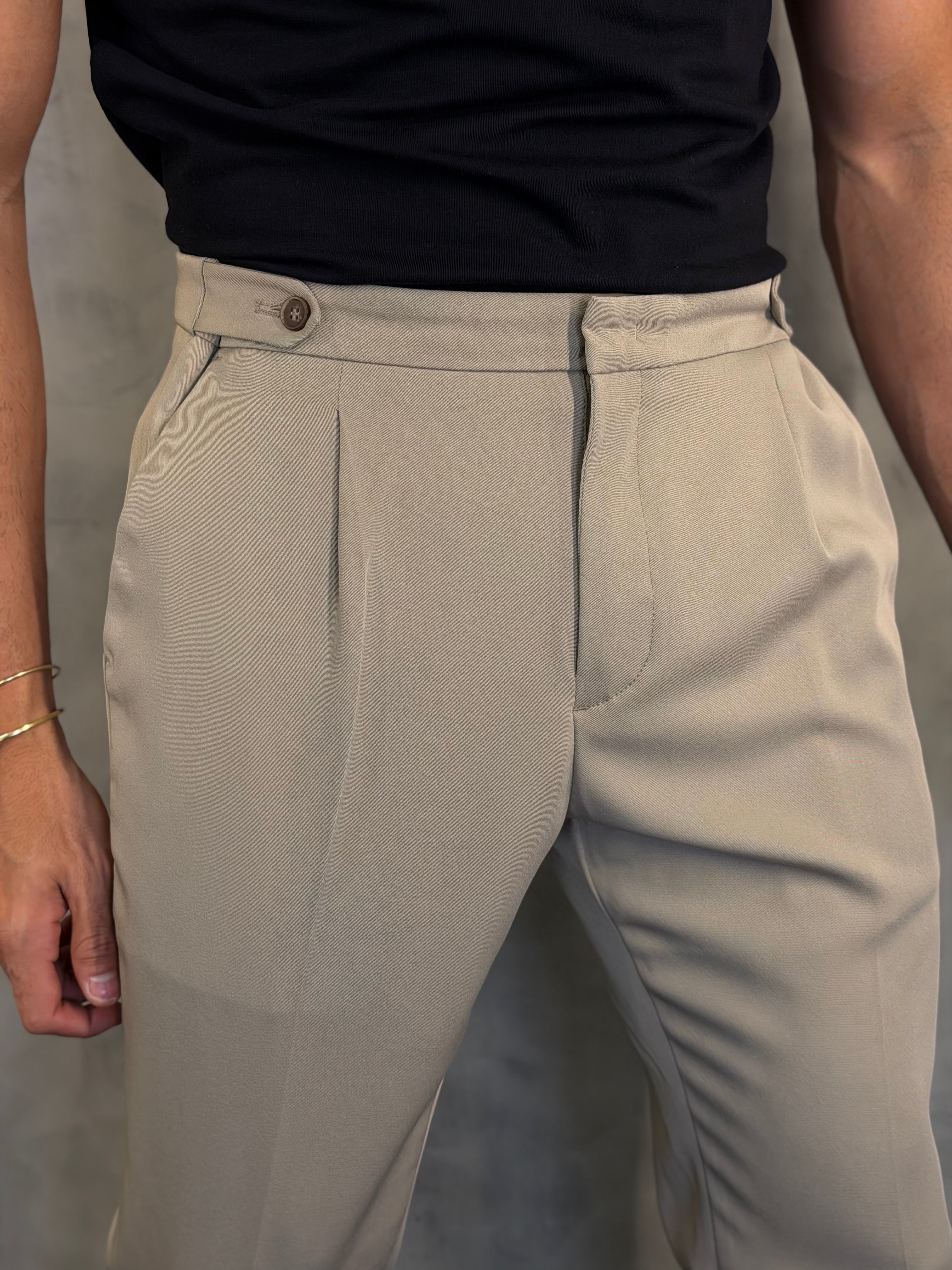 CALÇA ALF. MARSELHA PONTO H KHAKI