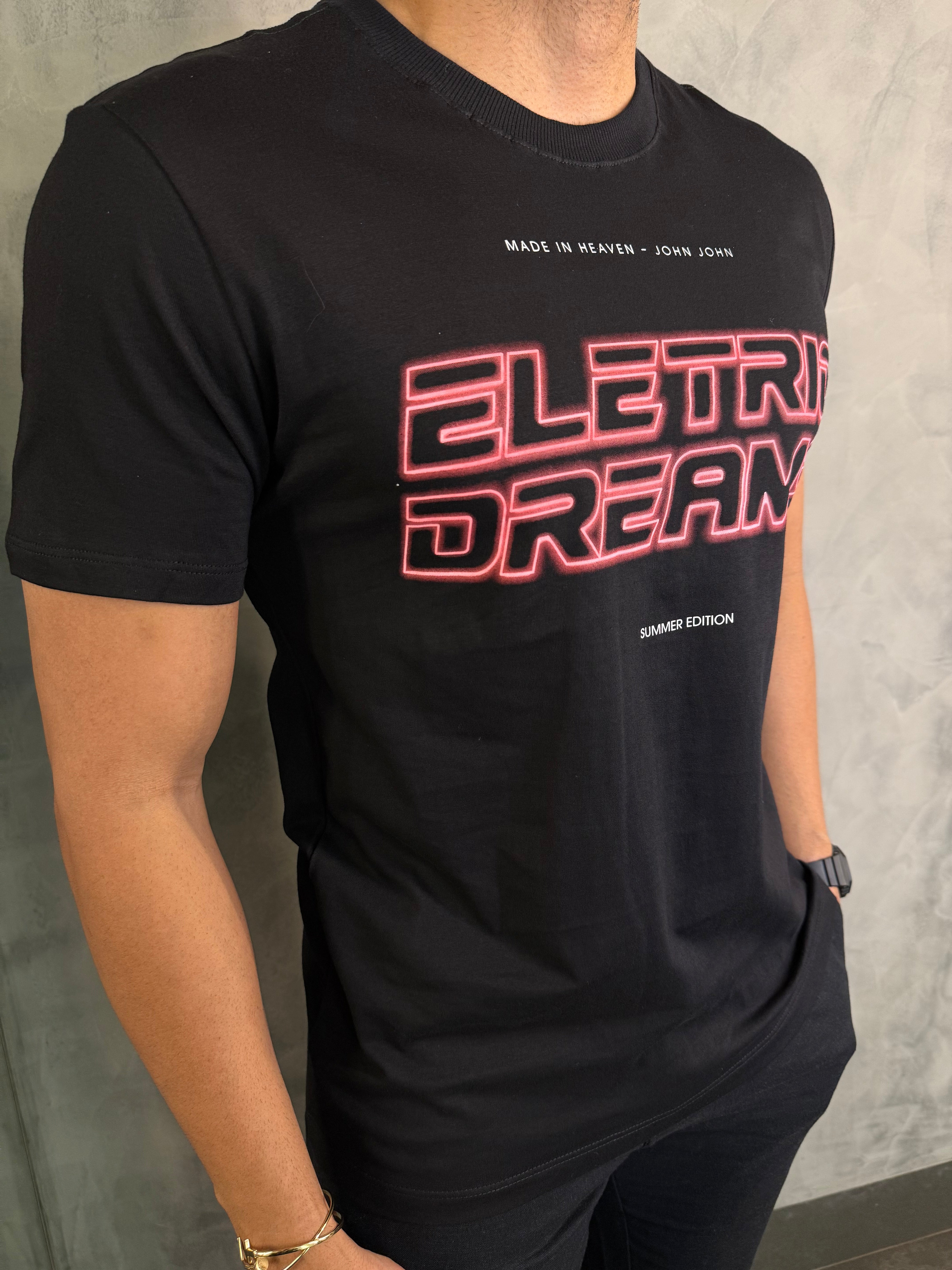 T SHIRT RG CYBER DREAMS JOHN JOHN PRETO