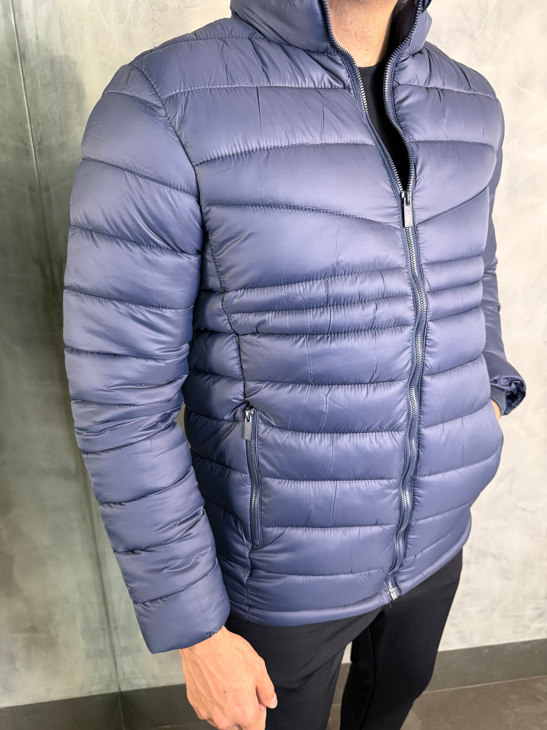 JAQUETA PUFFER BASIC PONTO H