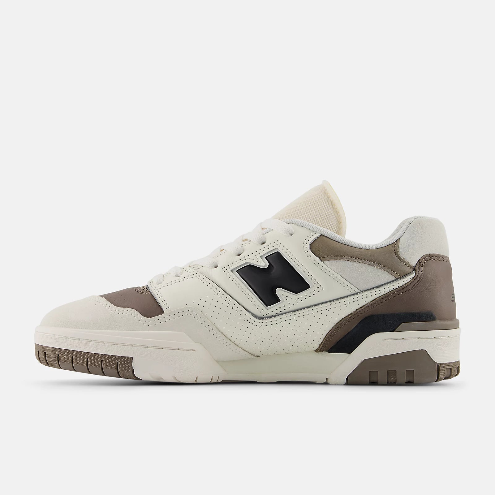 TÊNIS NB 550 NEW BALANCE BRANCO/MARROM