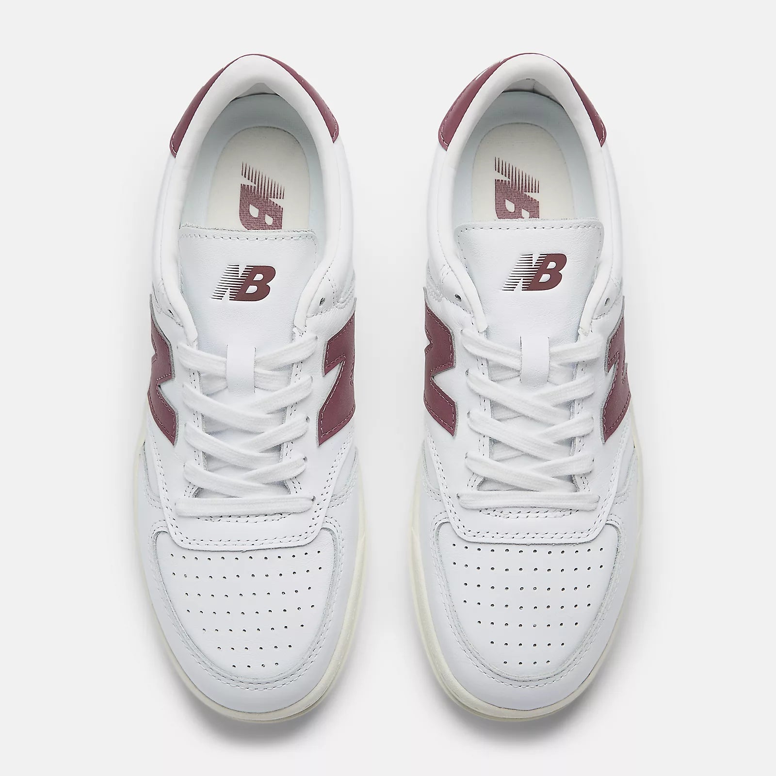 TÊNIS NB CT500 MASCULINO NEW BALANCE BRANCO/BORDO