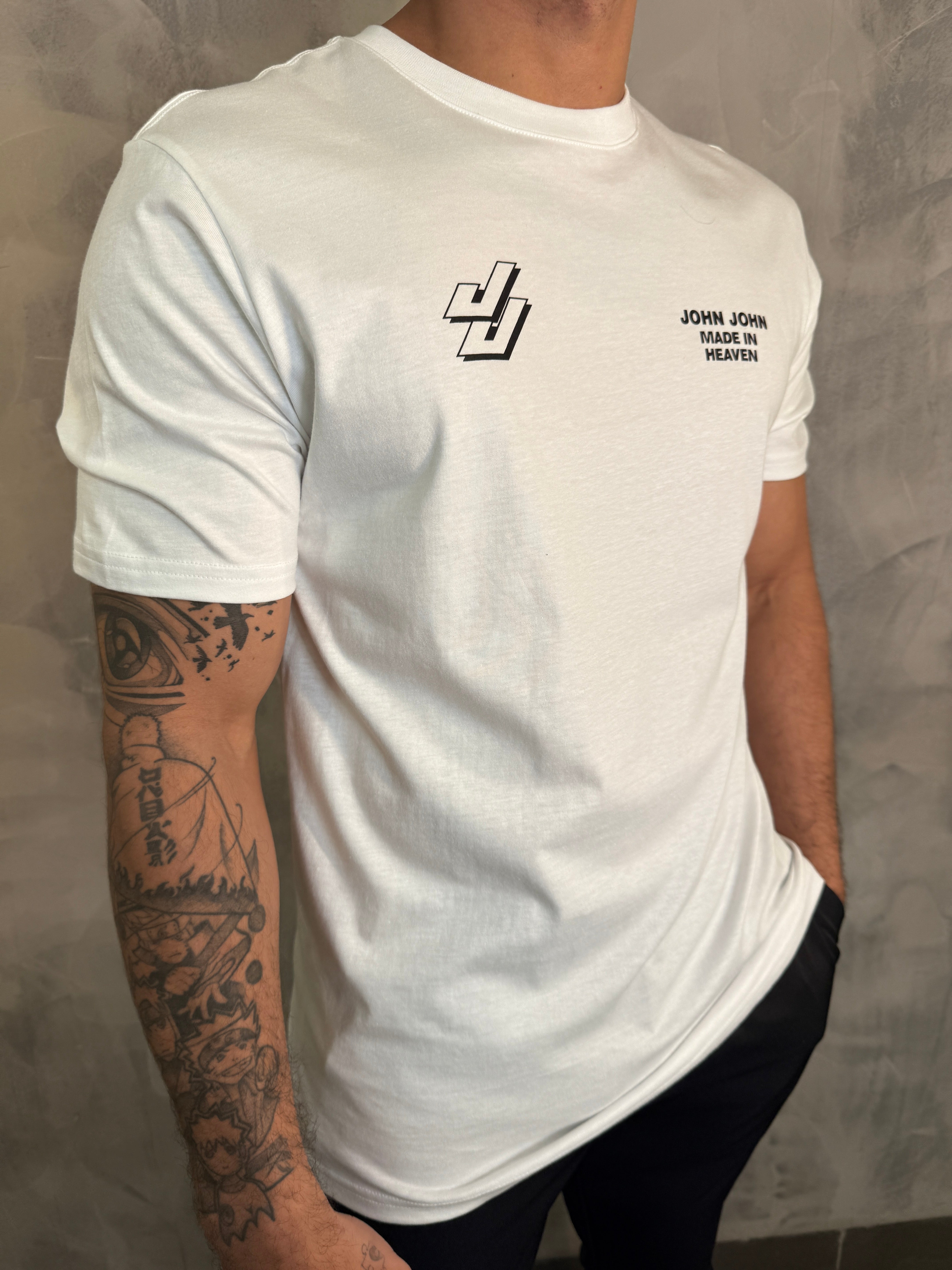 T SHIRT RG PC BEST LIFE WHT JOHN JOHN BRANCO