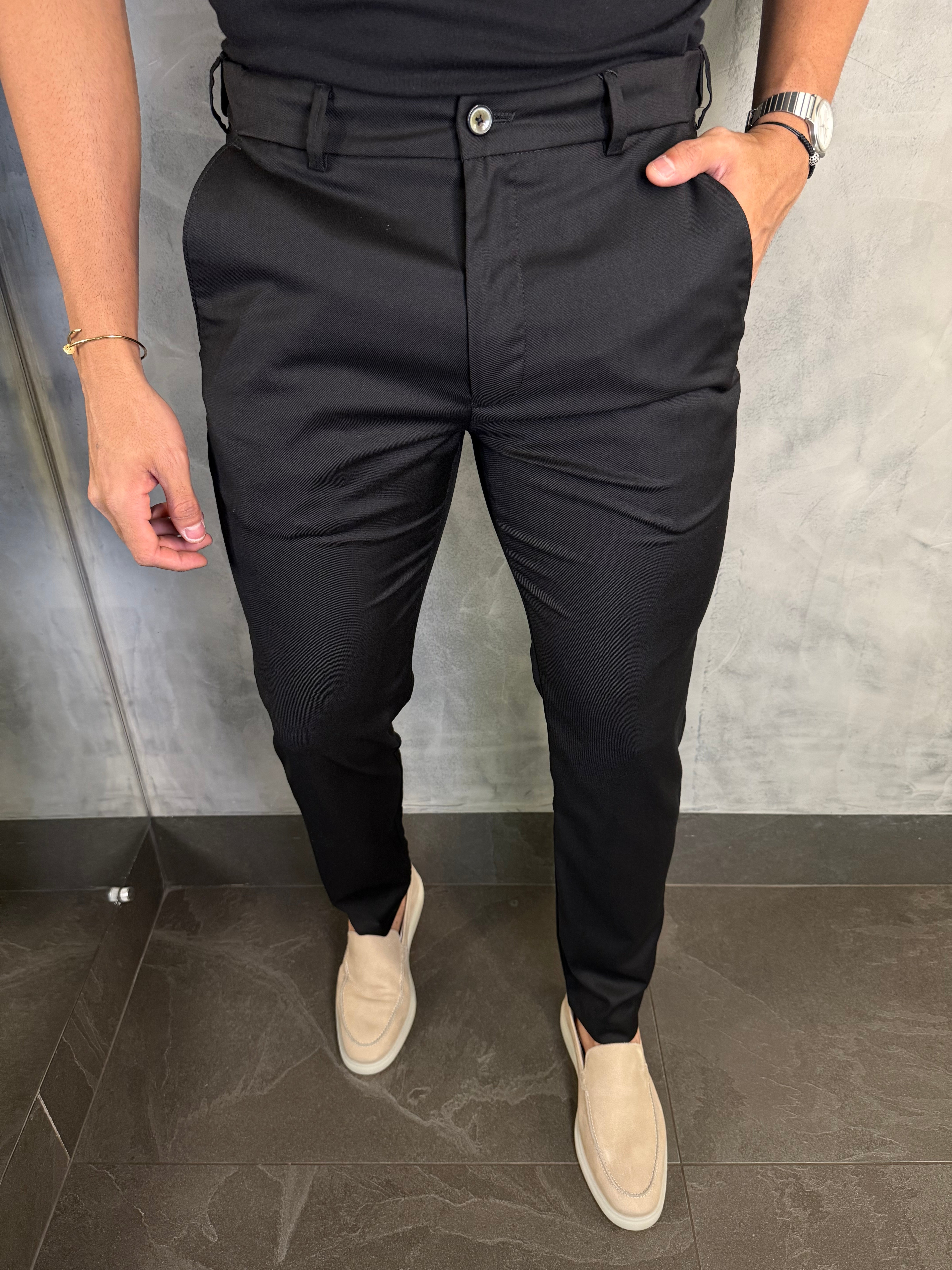 CALÇA ALF. SLIM C/ ELÁSTICO CÓS PONTO H - 2 POR R$ 719,90