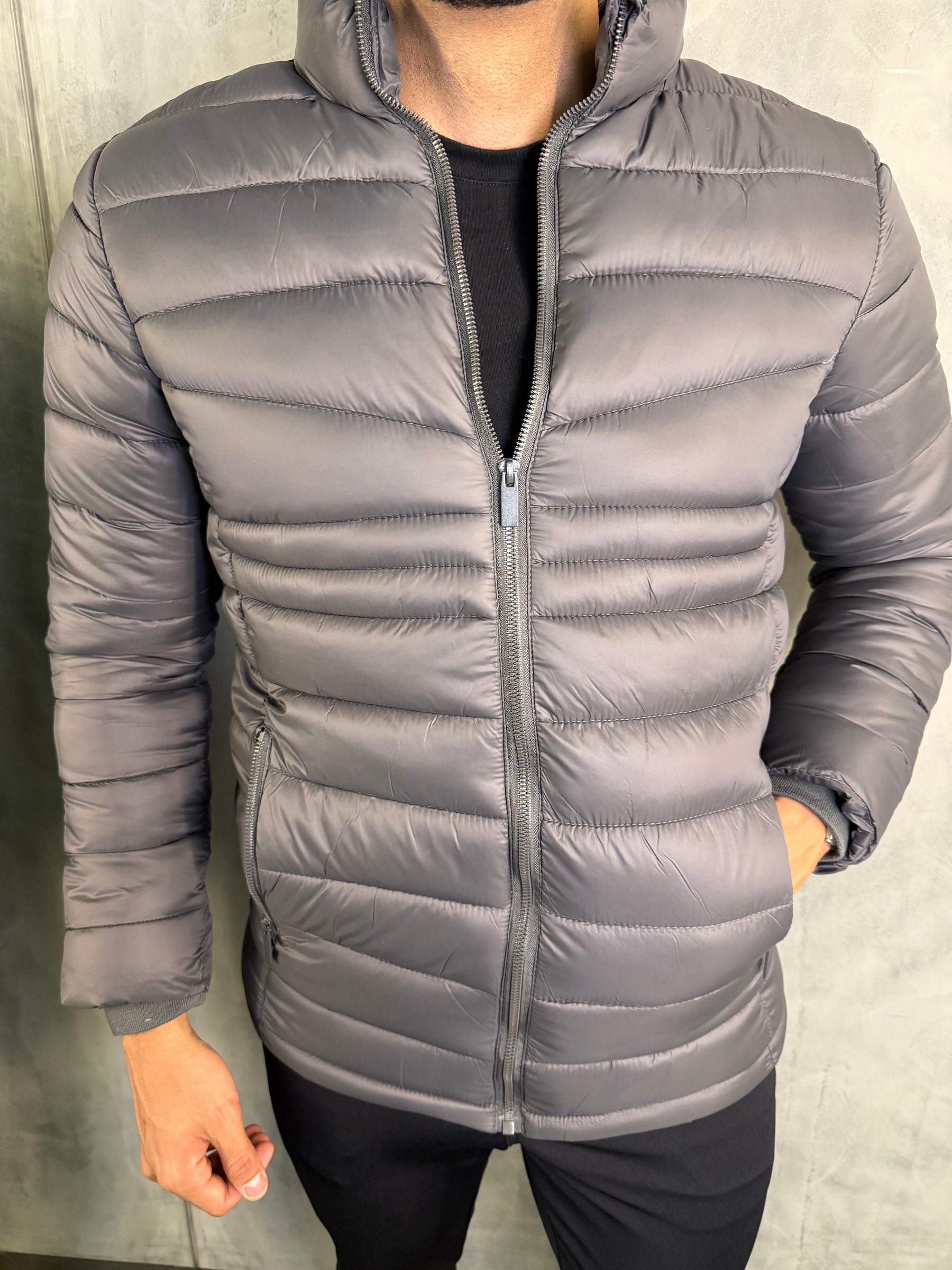 JAQUETA PUFFER BASIC PONTO H
