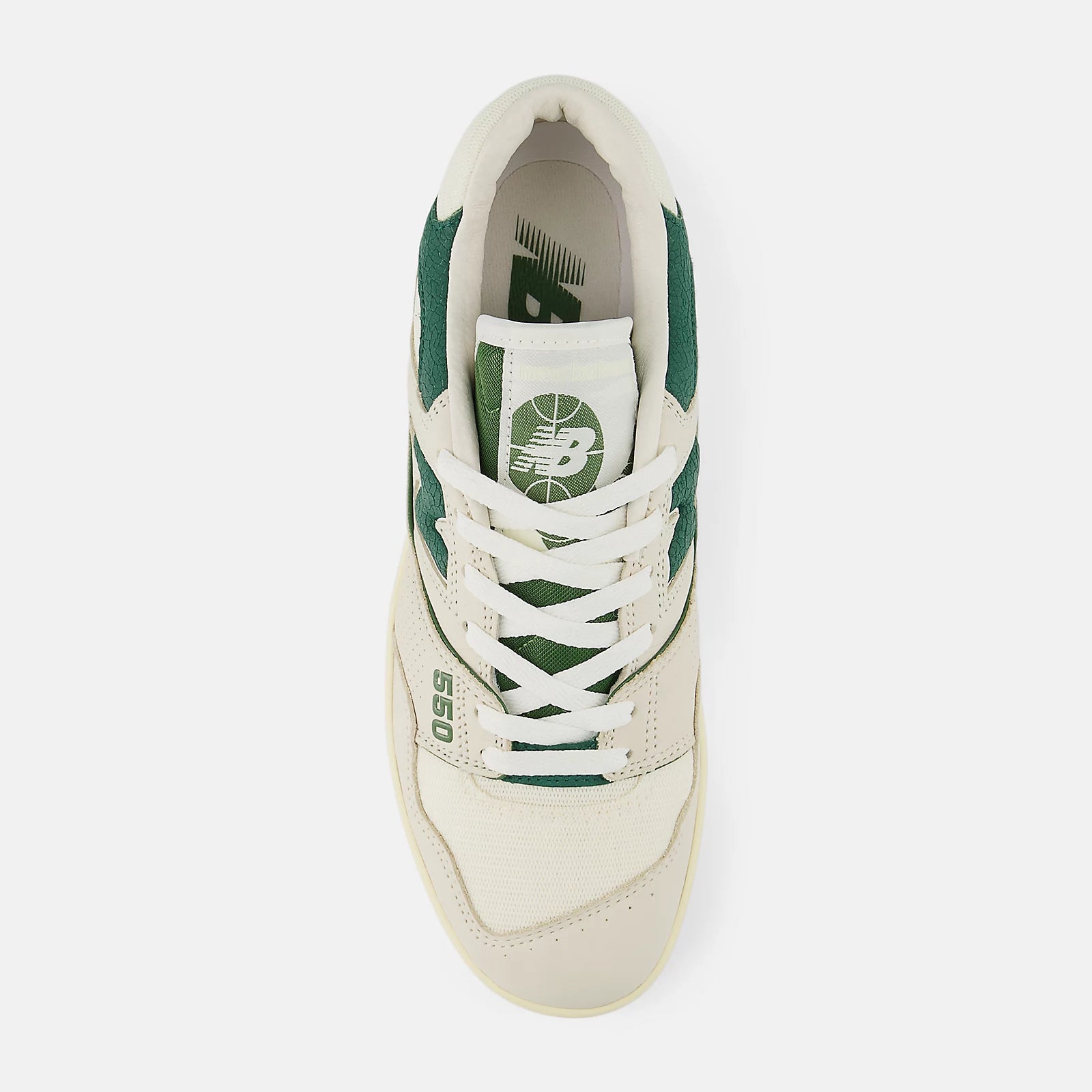 TÊNIS NB 550 MASCULINO NEW BALANCE BEGE/VERDE