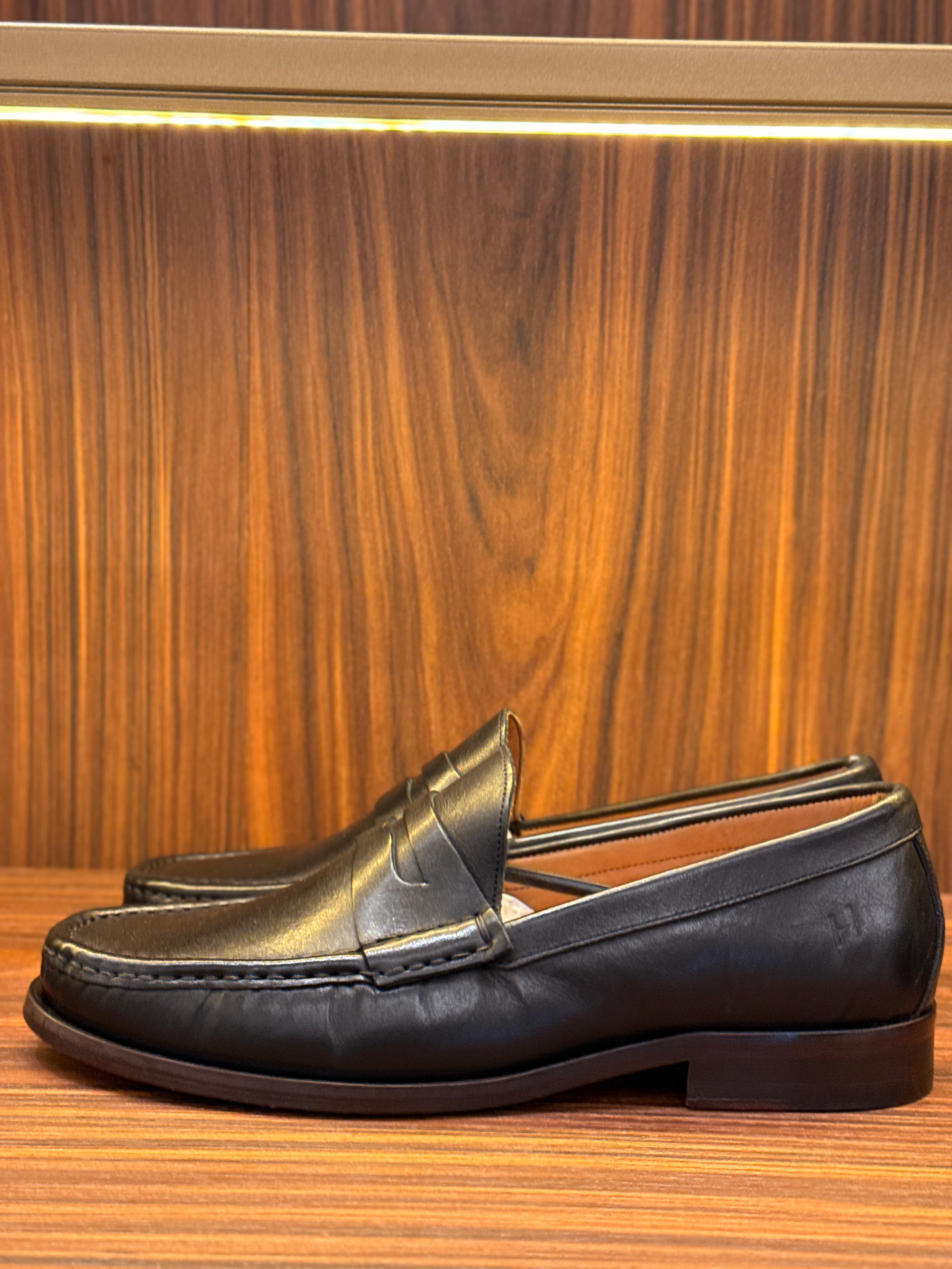 LOAFER SAVILLE COURO LISO ARMIATHO PRETO