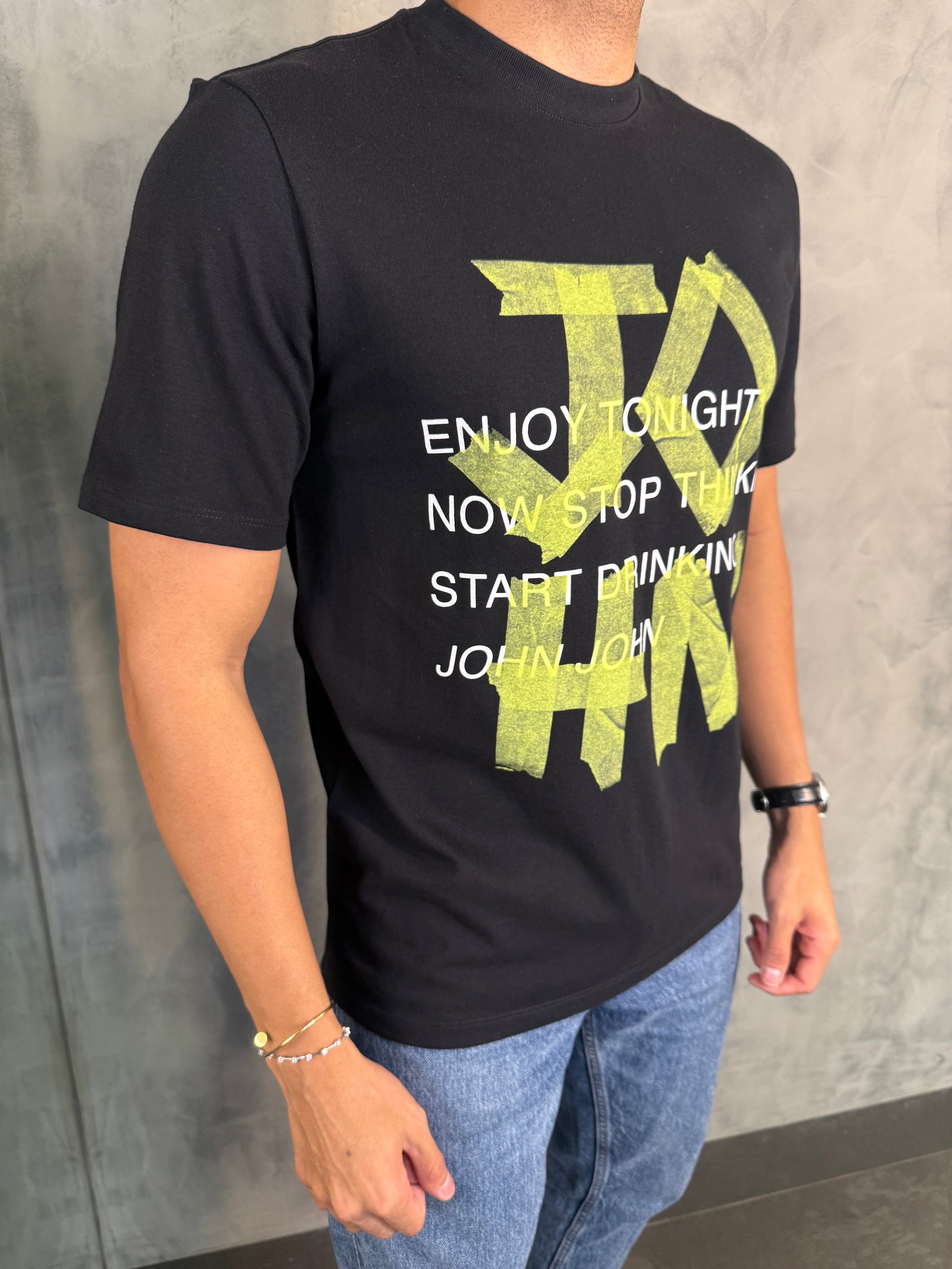 T SHIRT RX ENJOY TONIGHT JOHN JOHN PRETO