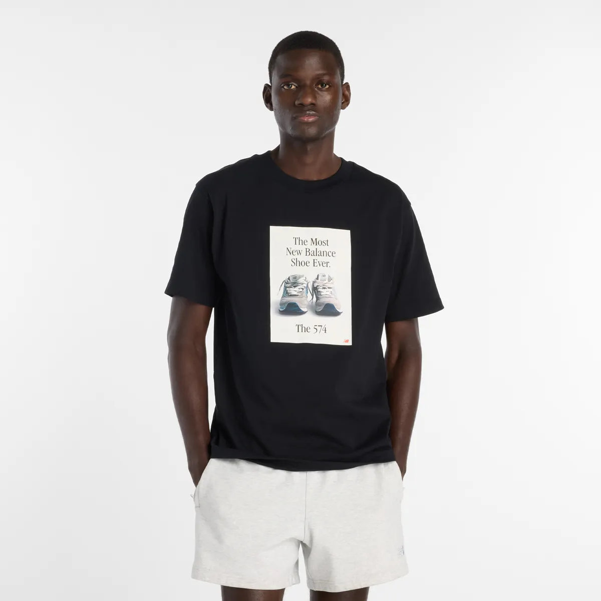 CAMISETA 574 AD NEW BALANCE PRETO