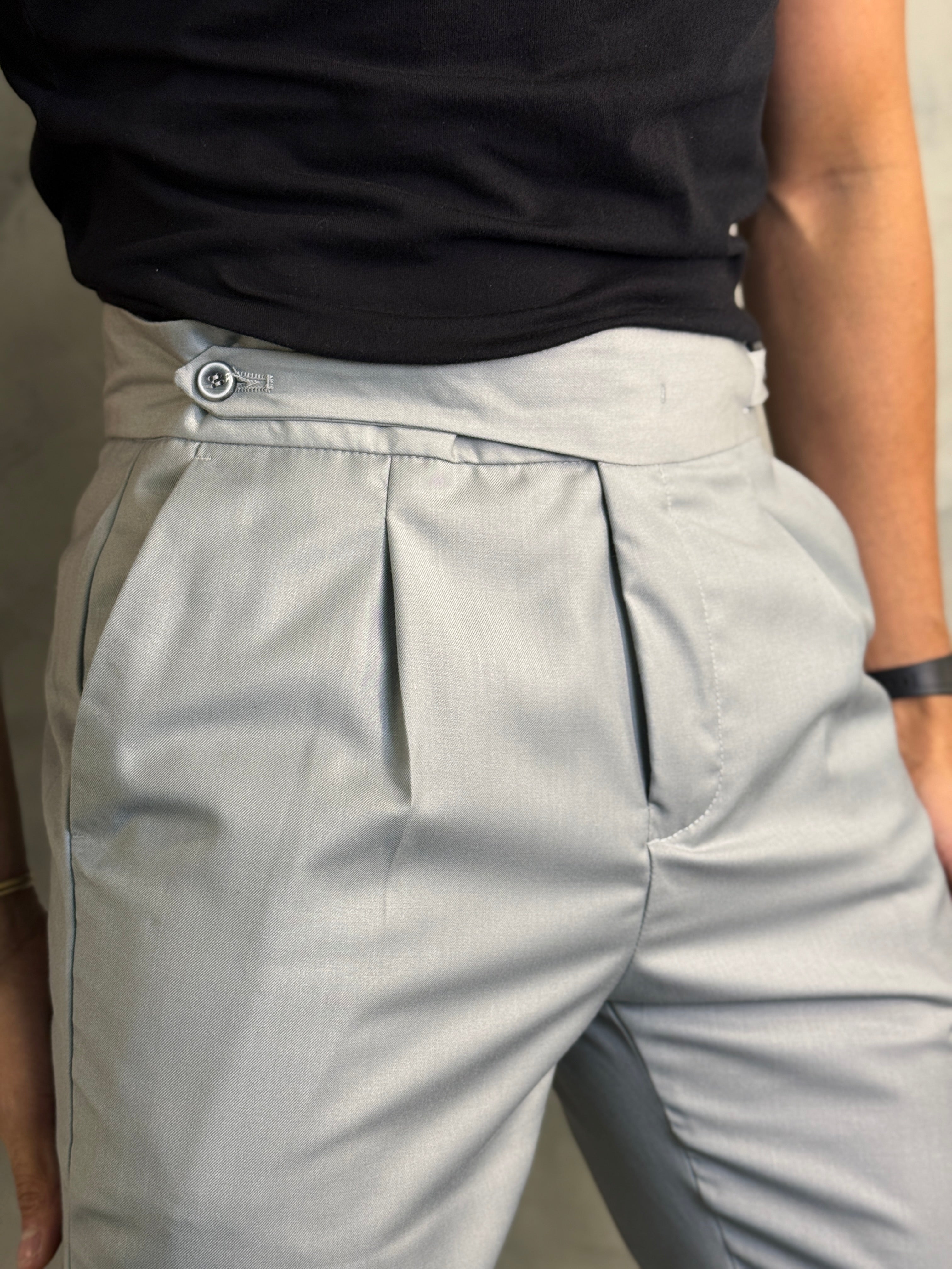 CALCA ALF. GURKHA PATAN PONTO H CINZA