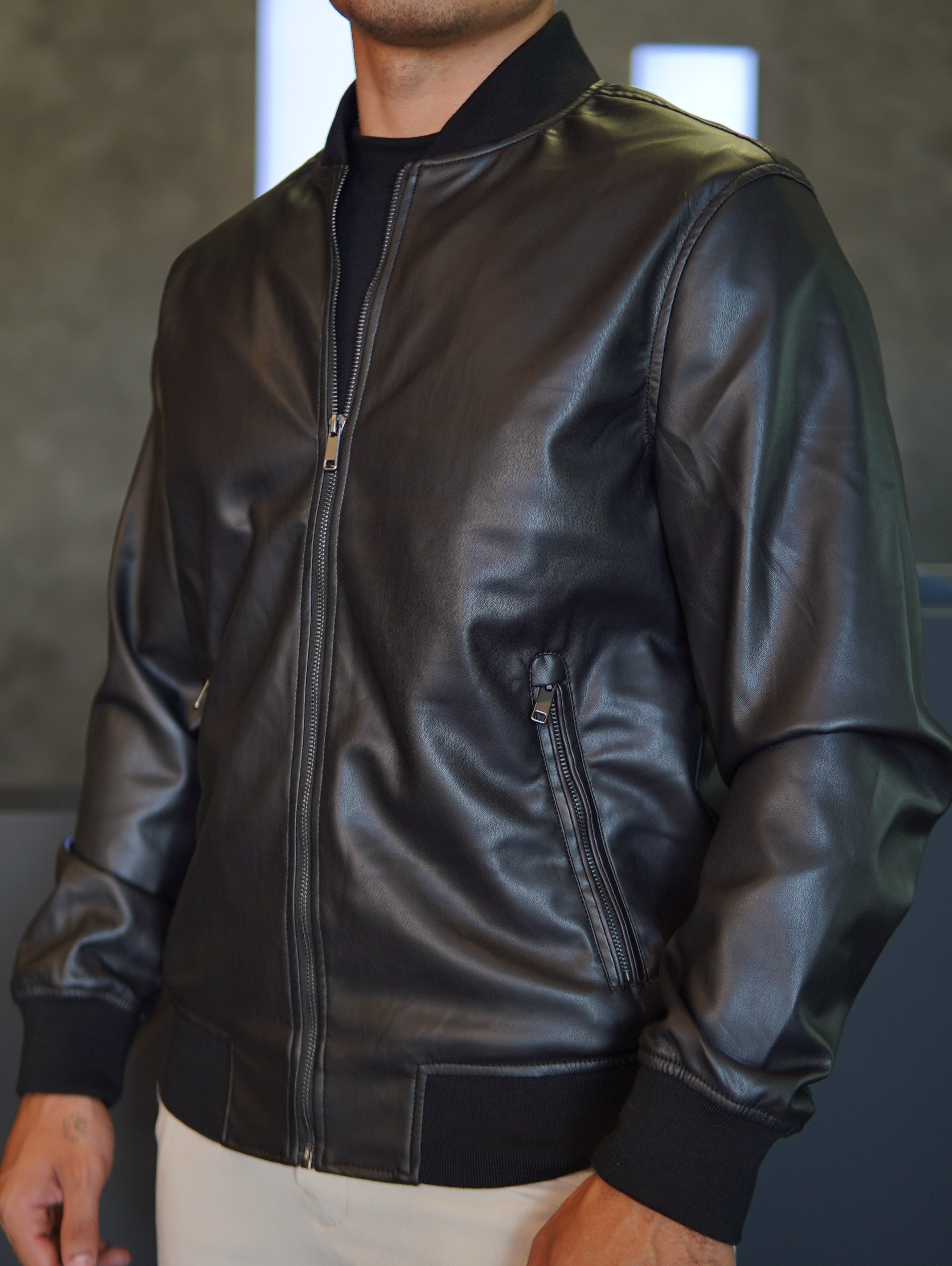 JAQUETA BOMBER CLASSIC PONTO H