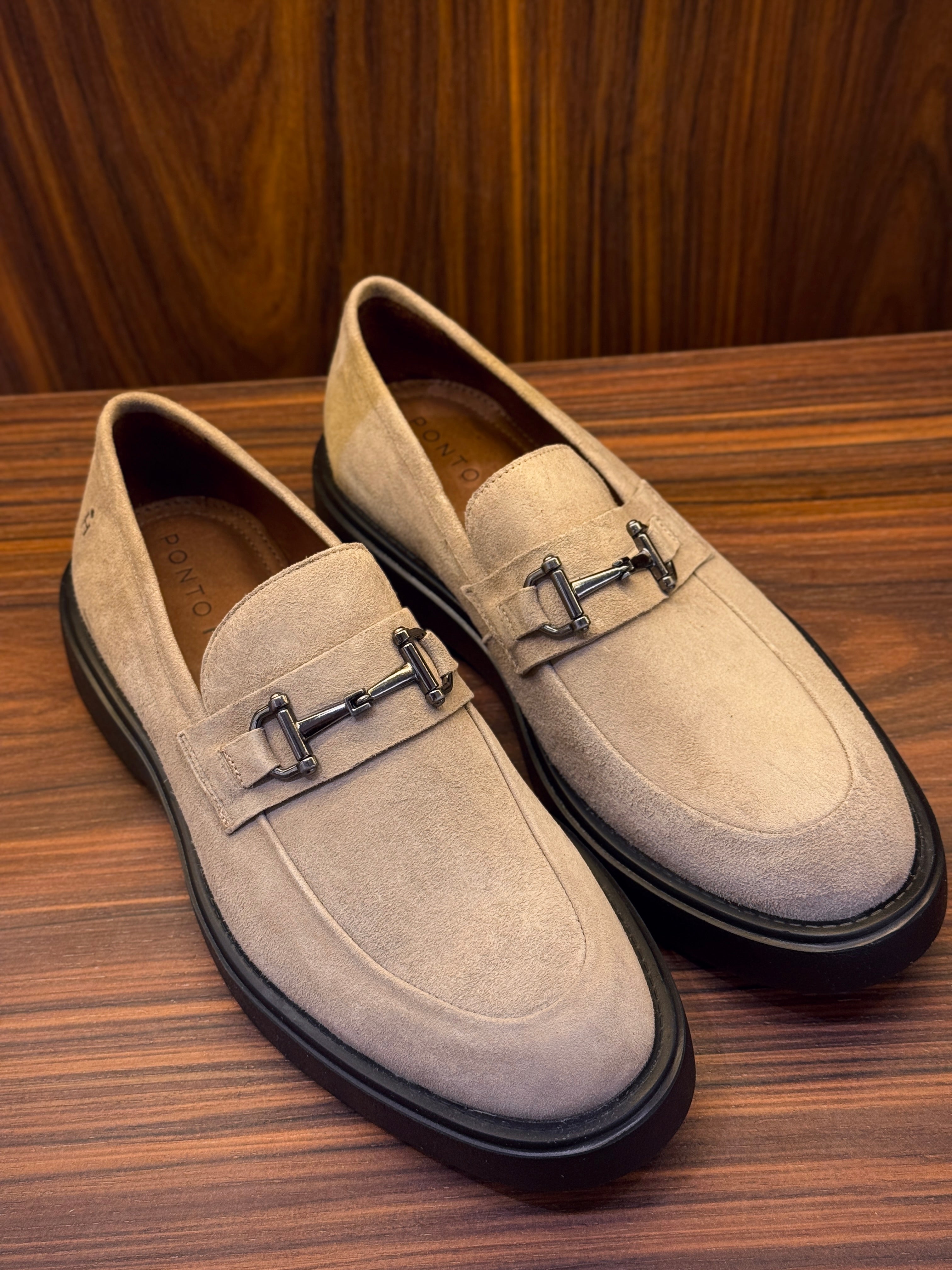 LOAFER TORINO HORSEBIT CAMURÇA PONTO H AREIA