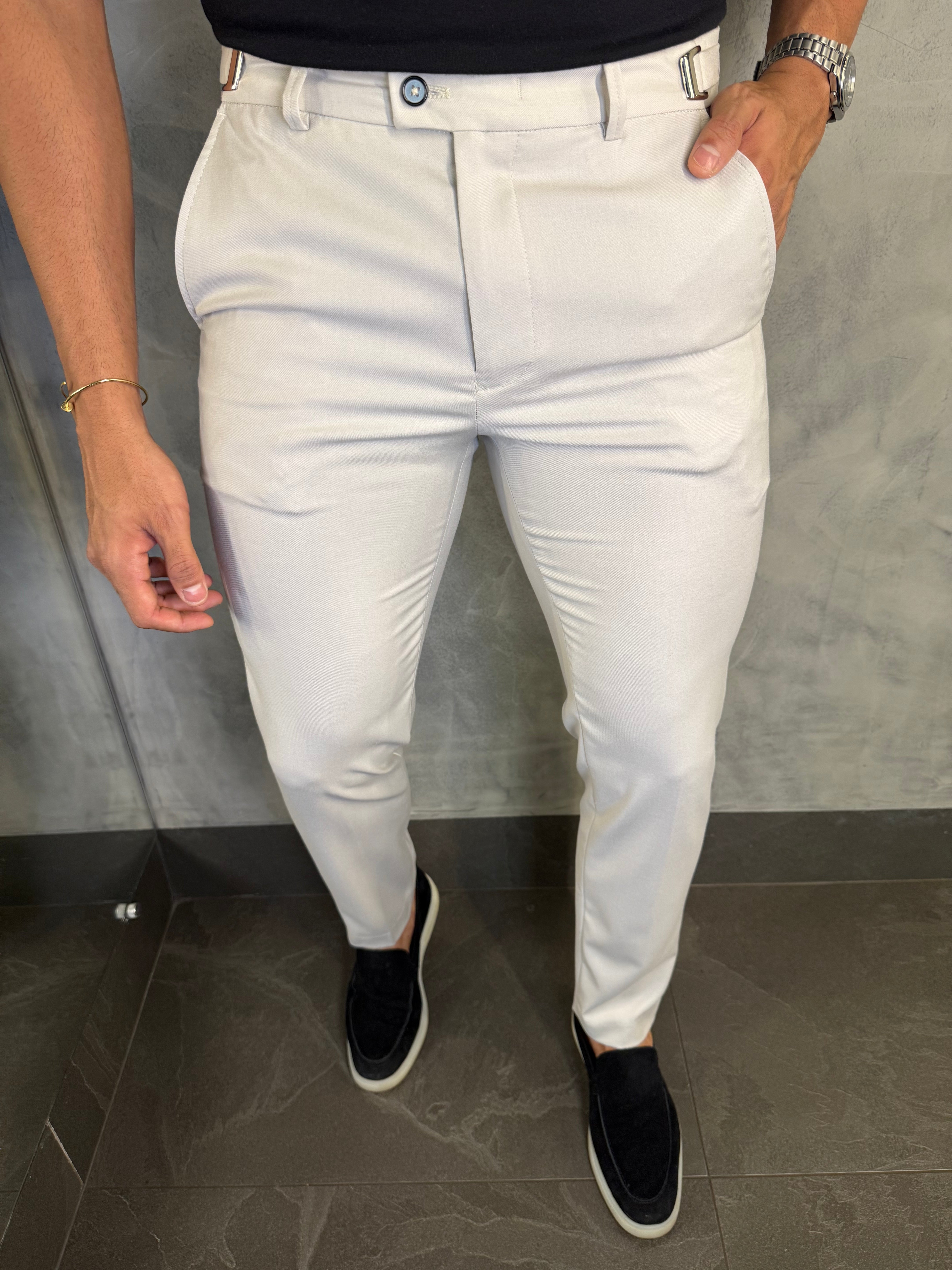 CALÇA ALF. ARTEMIS PONTO H CINZA NUVEM
