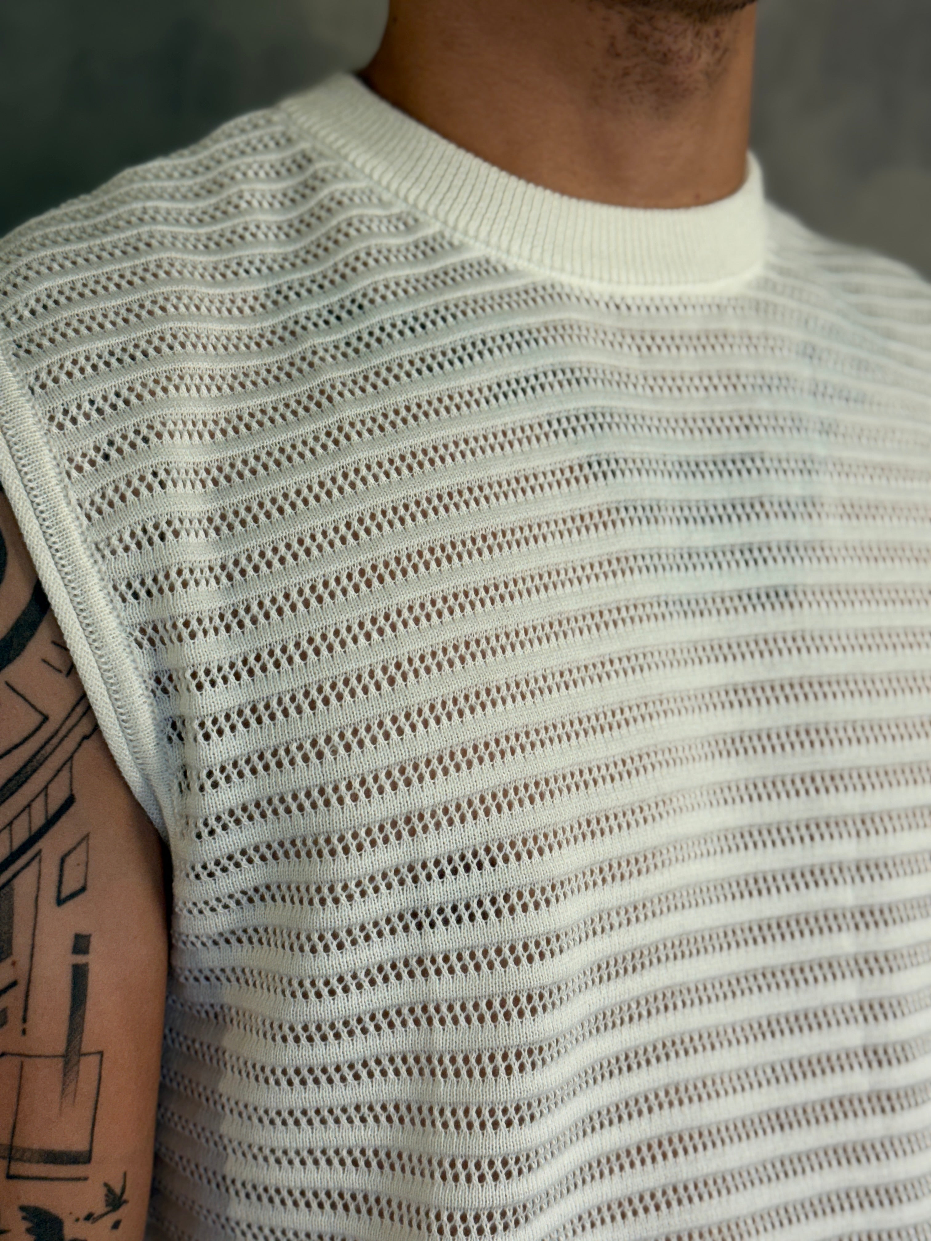 REGATA TRICOT JOHN JOHN OFF WHITE