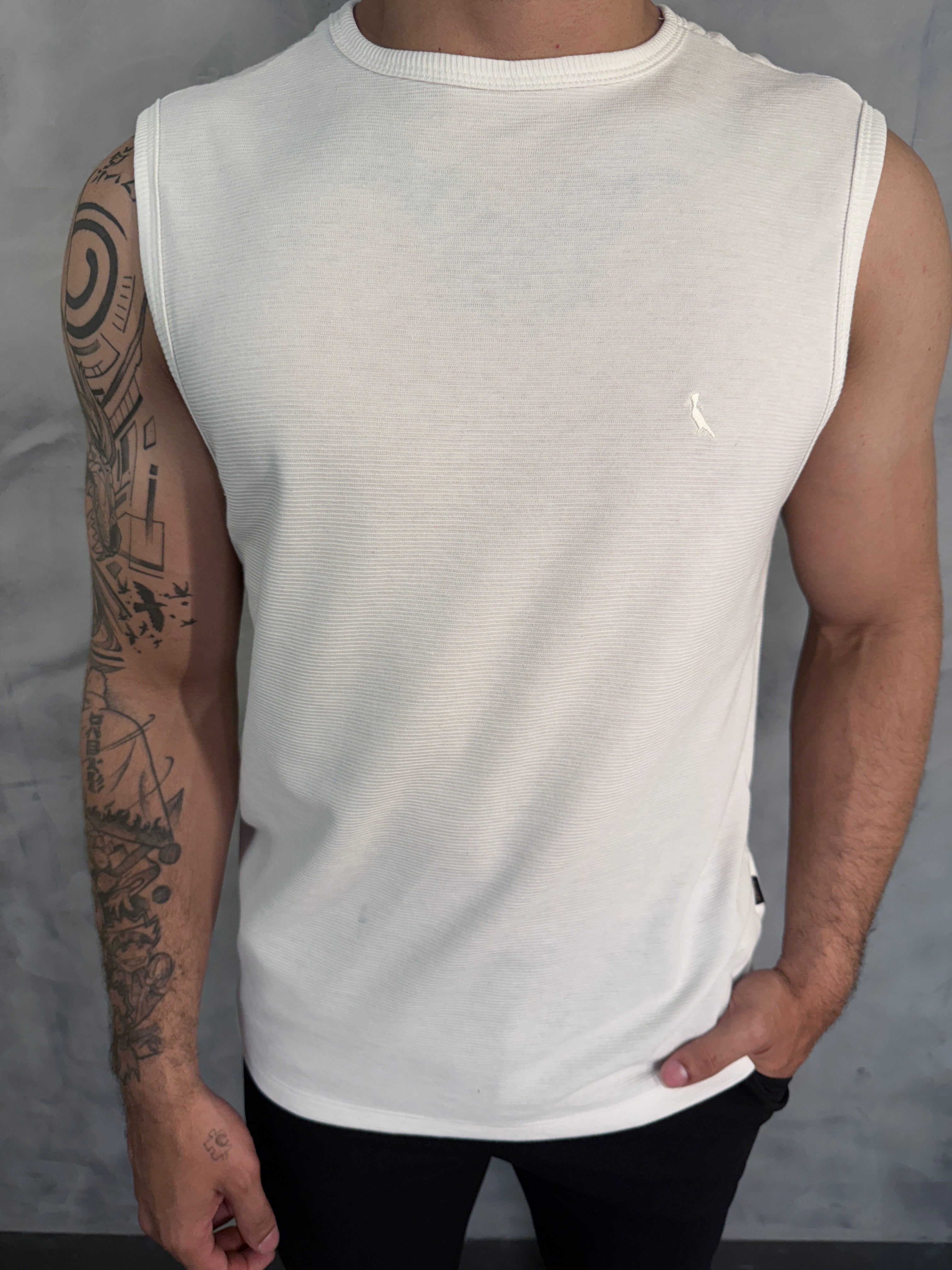 REGATA MACHÃO WELLEN RESERVA OFF WHITE