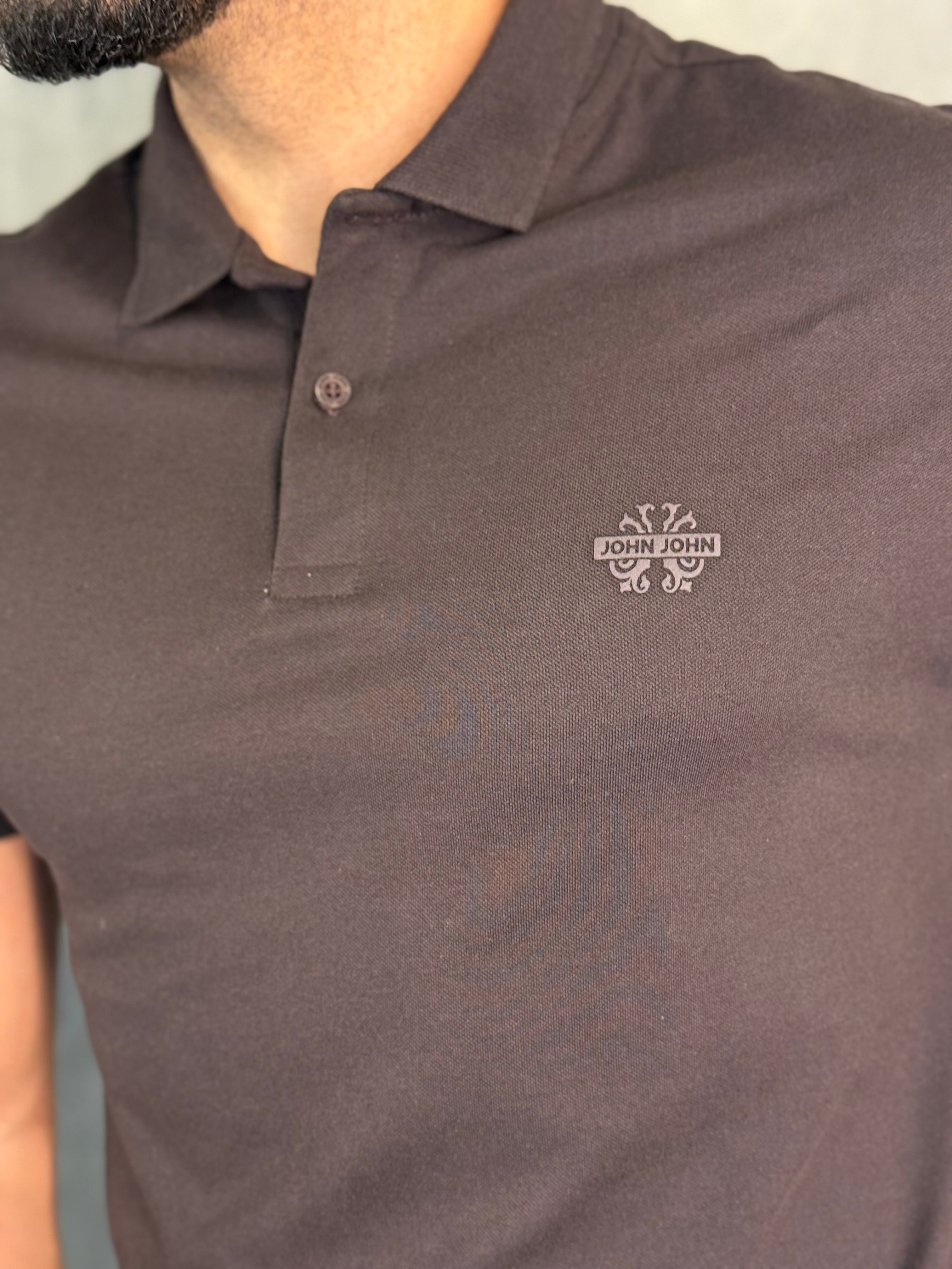 POLO LIGHT TRANSFER JOHN JOHN MARROM ESCURO