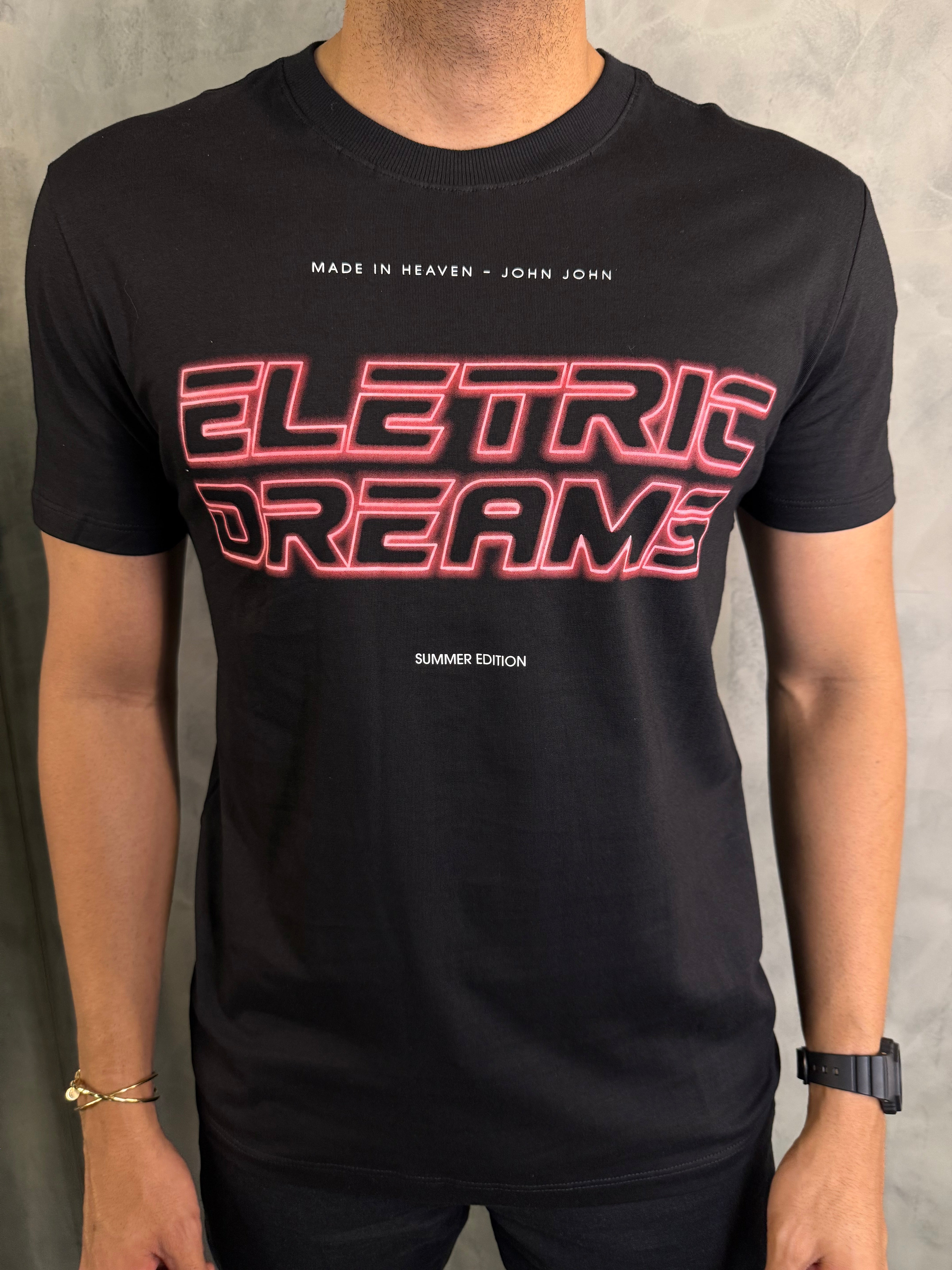 T SHIRT RG CYBER DREAMS JOHN JOHN PRETO