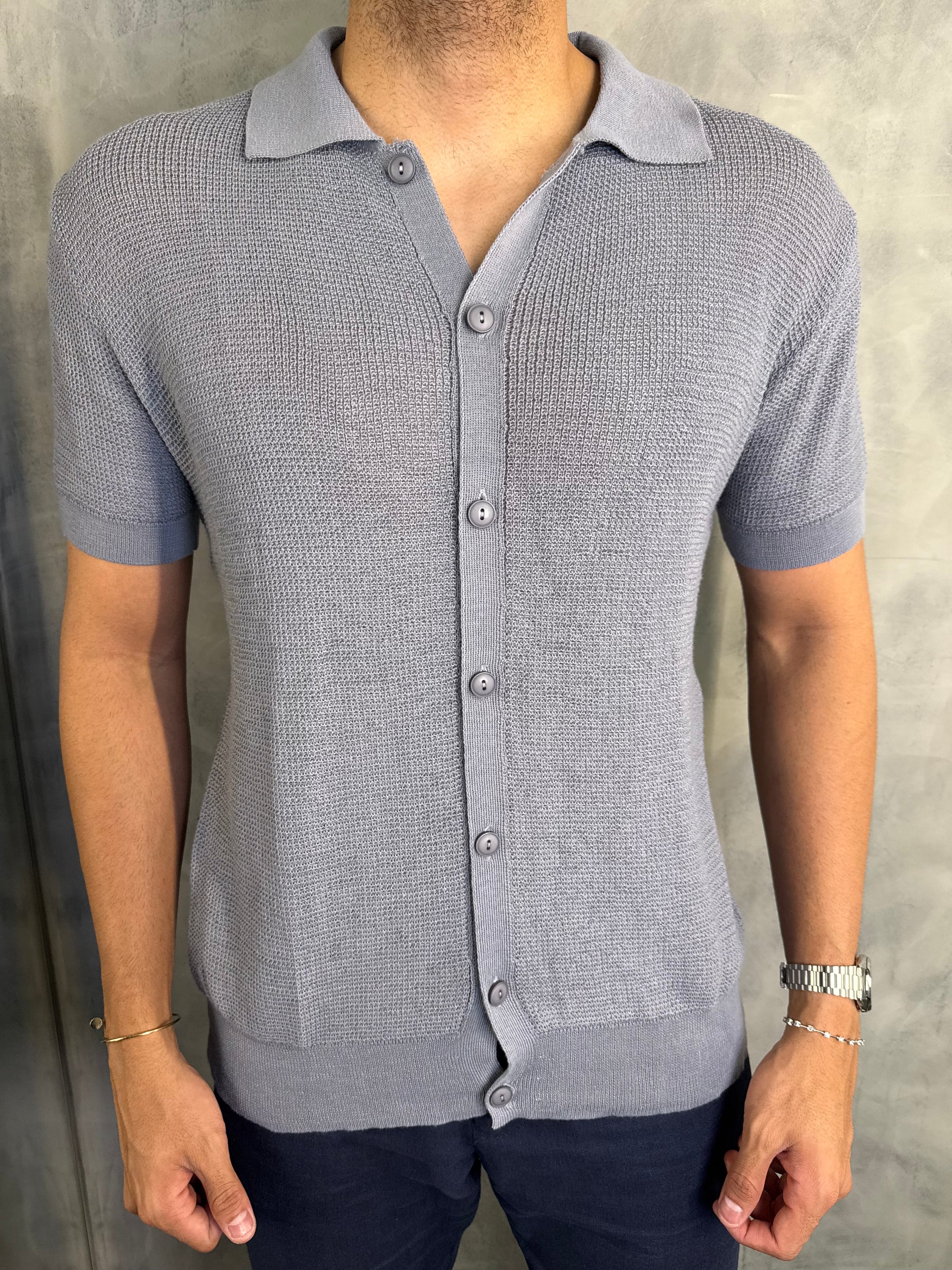 CAMISA M/C TRICOT PORTOFINO PER POCHI