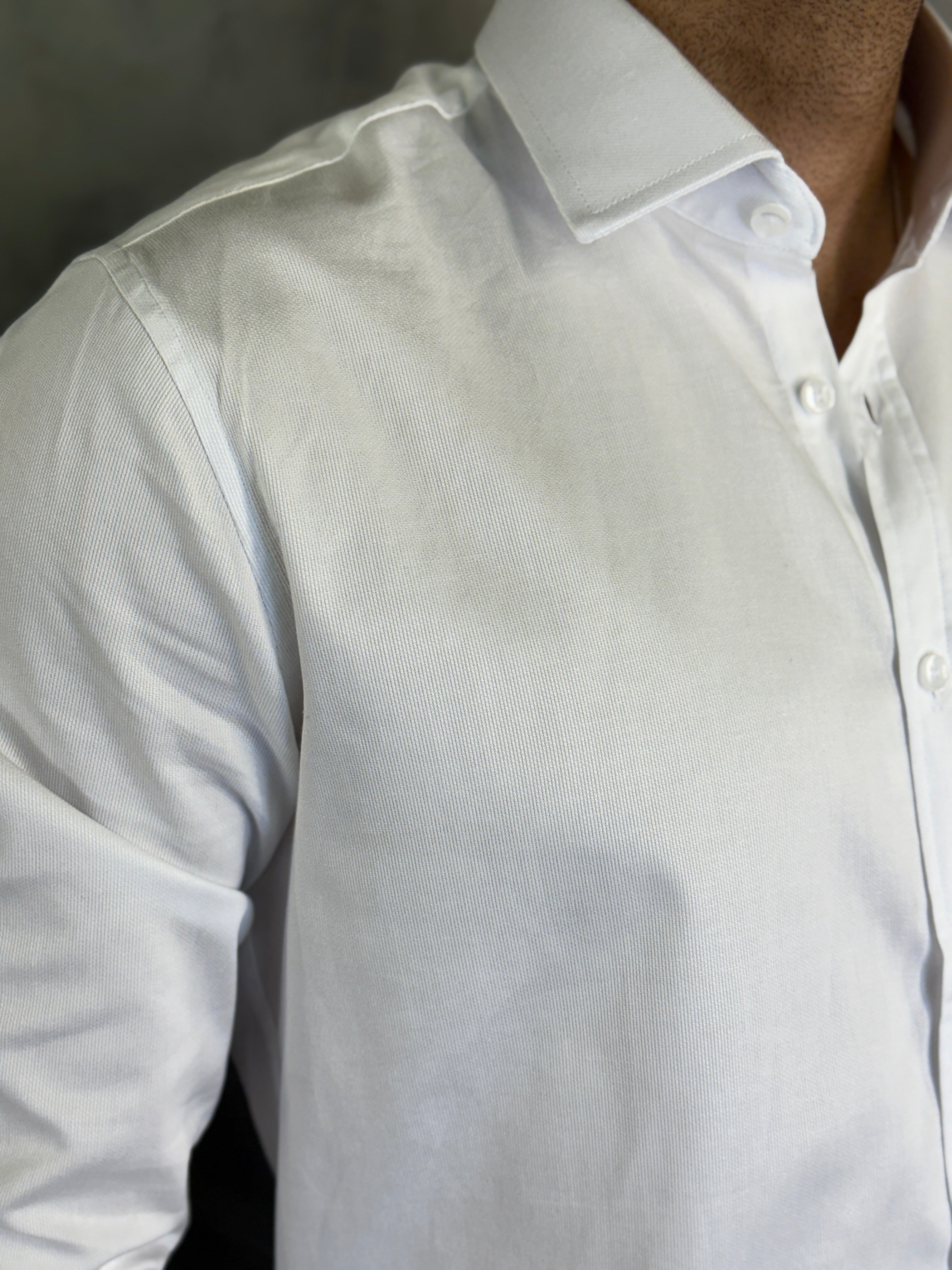 CAMISA M/L JUSTIÇA PONTO H BRANCO