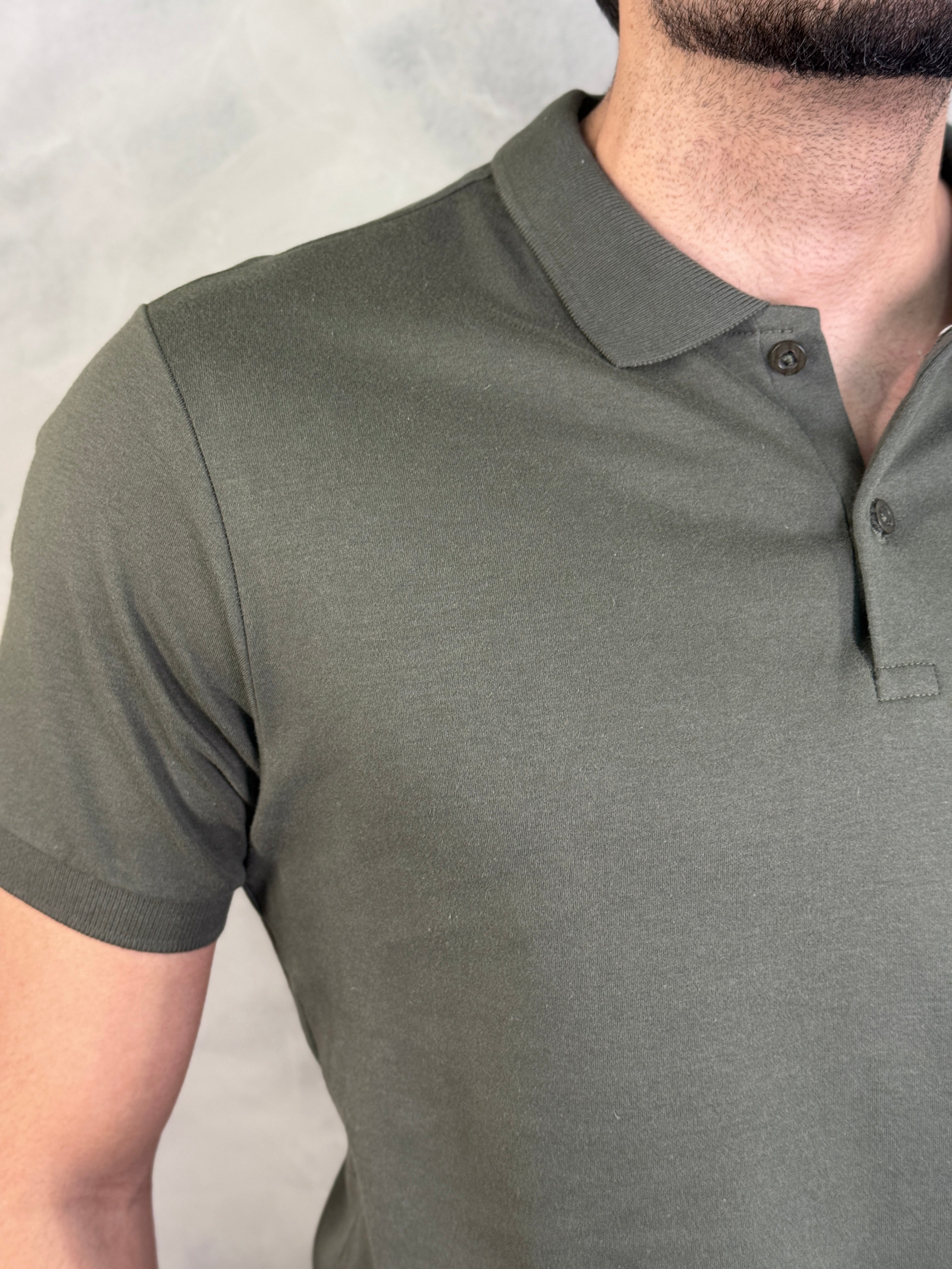 POLO PIMATEX PONTO H VERDE MILITAR