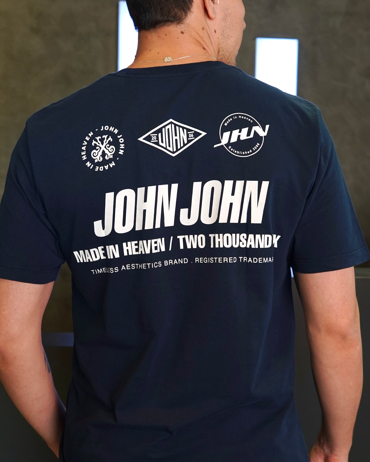 T SHIRT RG FLAWLESS JOHN JOHN AZUL MARINHO