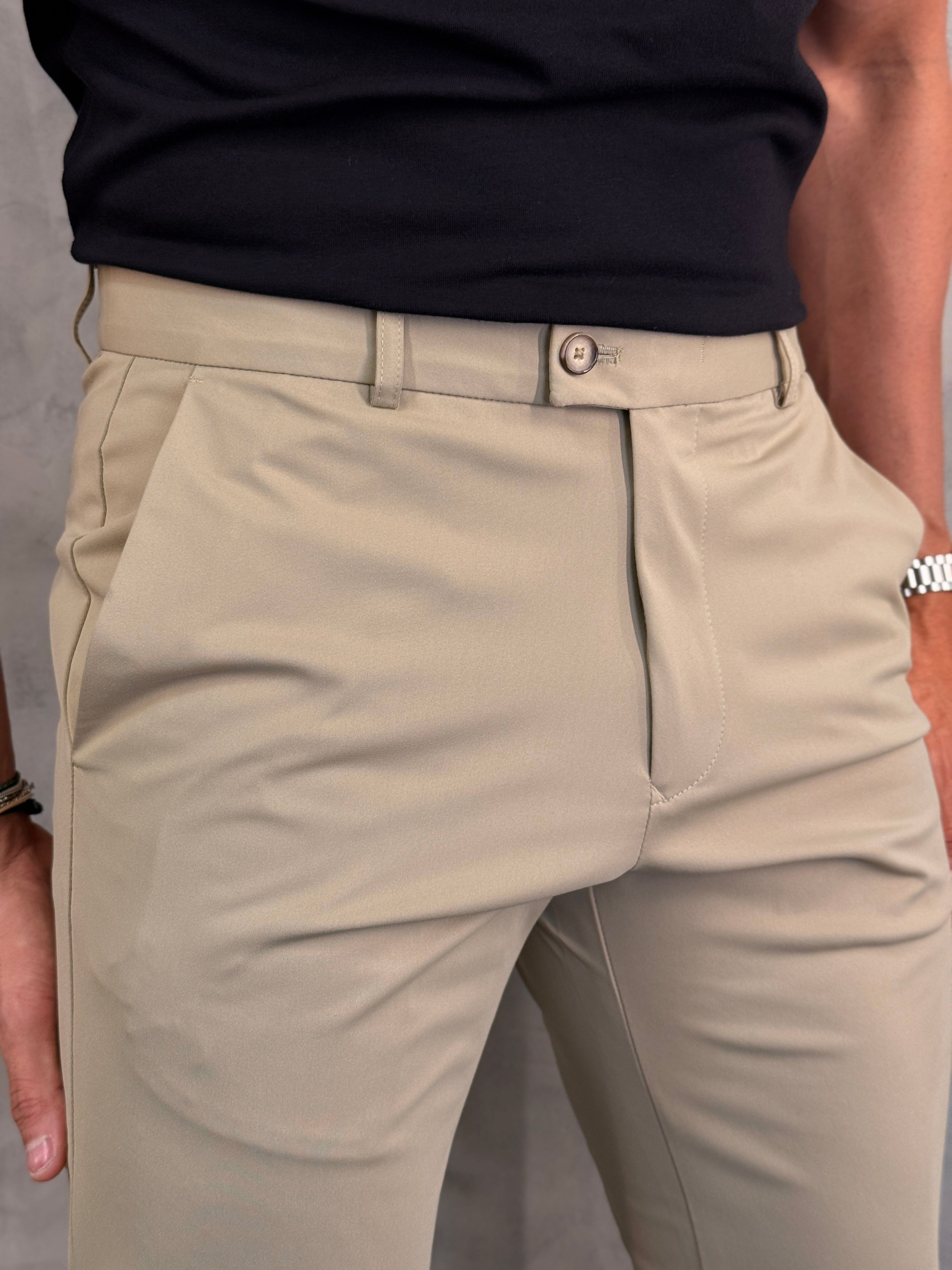CALÇA ALF. MALHA SLIM STRETCH MECÂNICO PONTO H