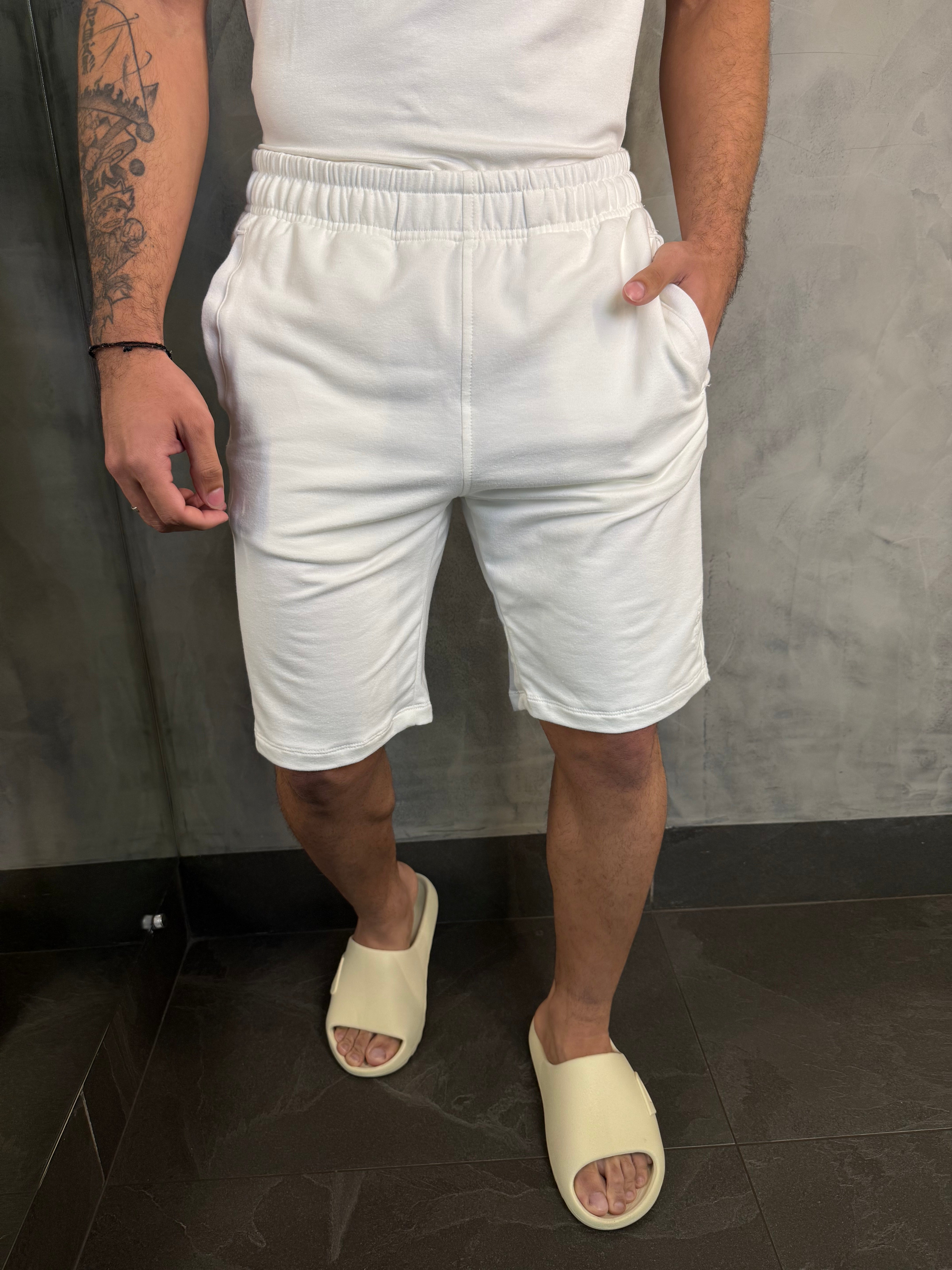 BERMUDA MALHA COMFORT KINGEJOE OFF WHITE