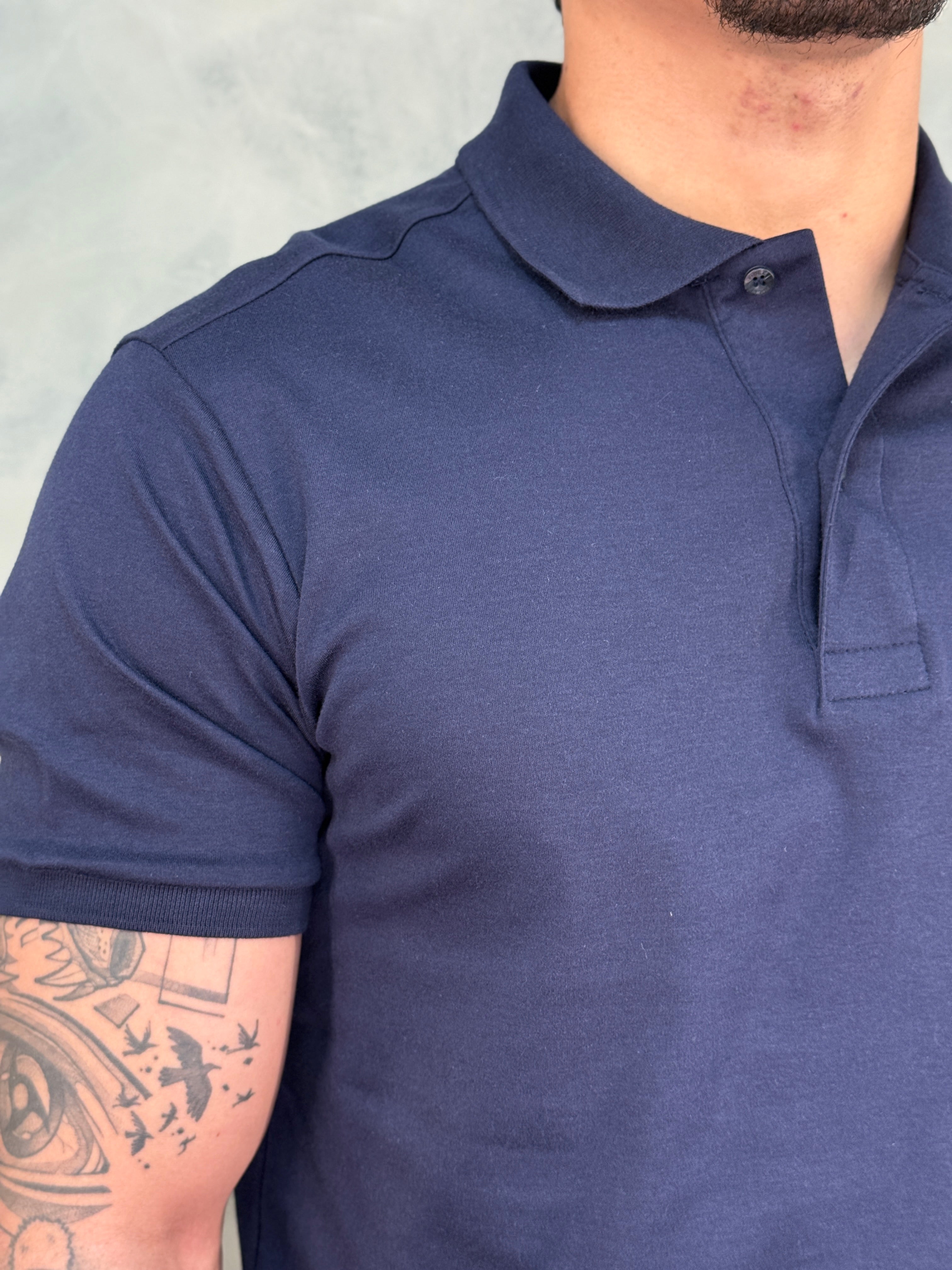 POLO REGULAR LOGO BARRA FIDELI