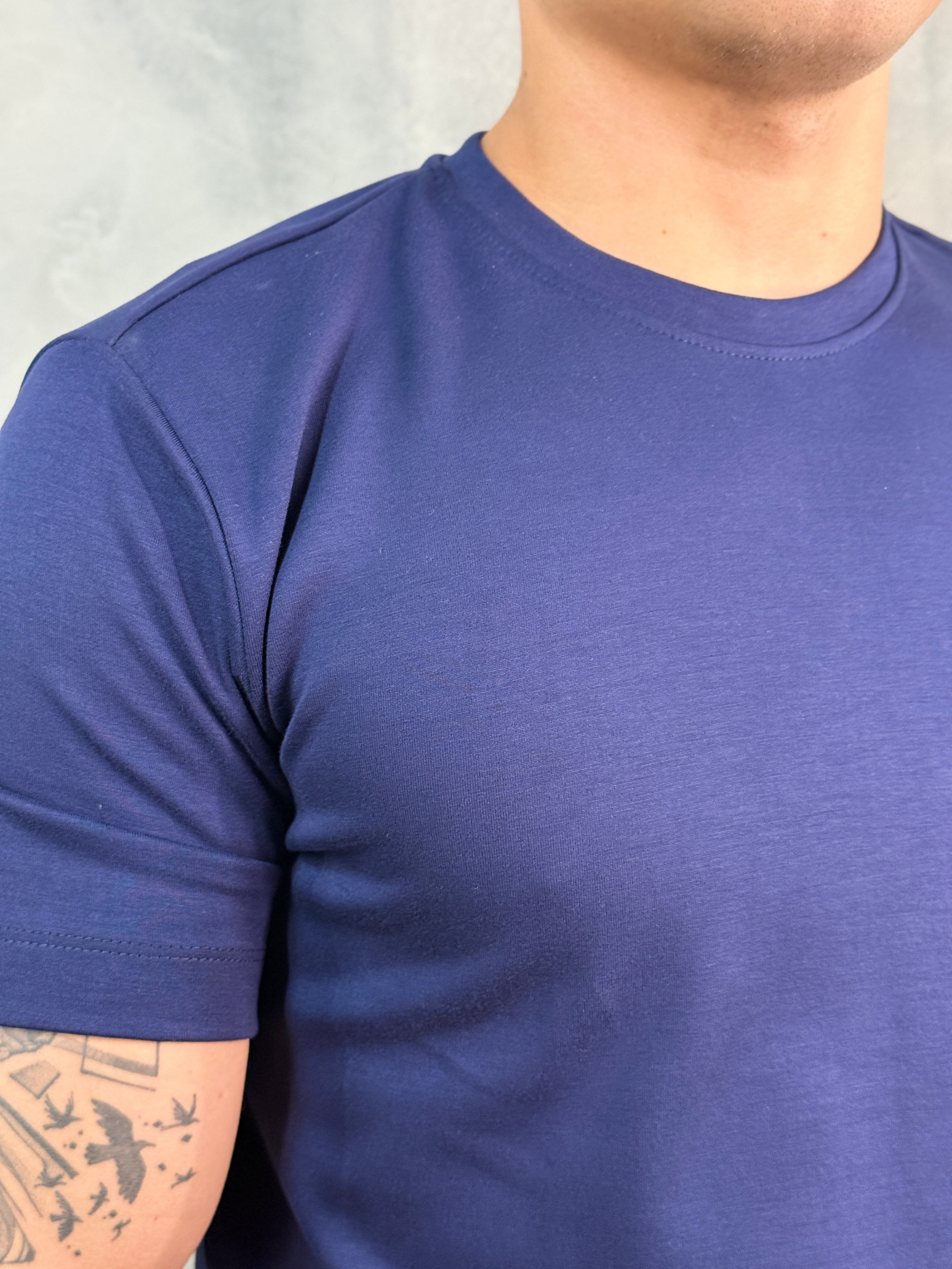 CAMISETA SUEDINE VISCOSE FLEX KINGEJOE MARINHO