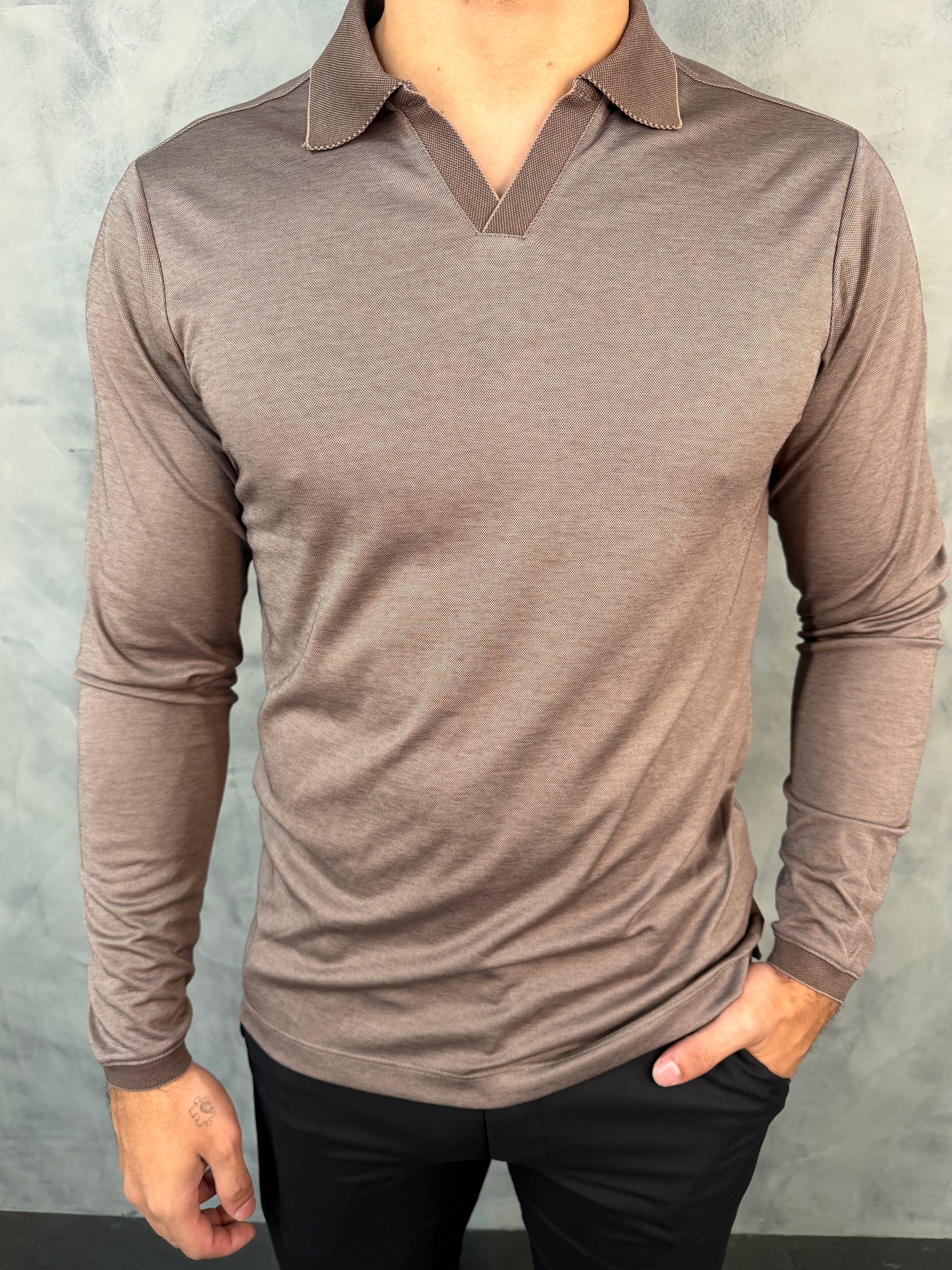 POLO M/L GOLA V FIDELI