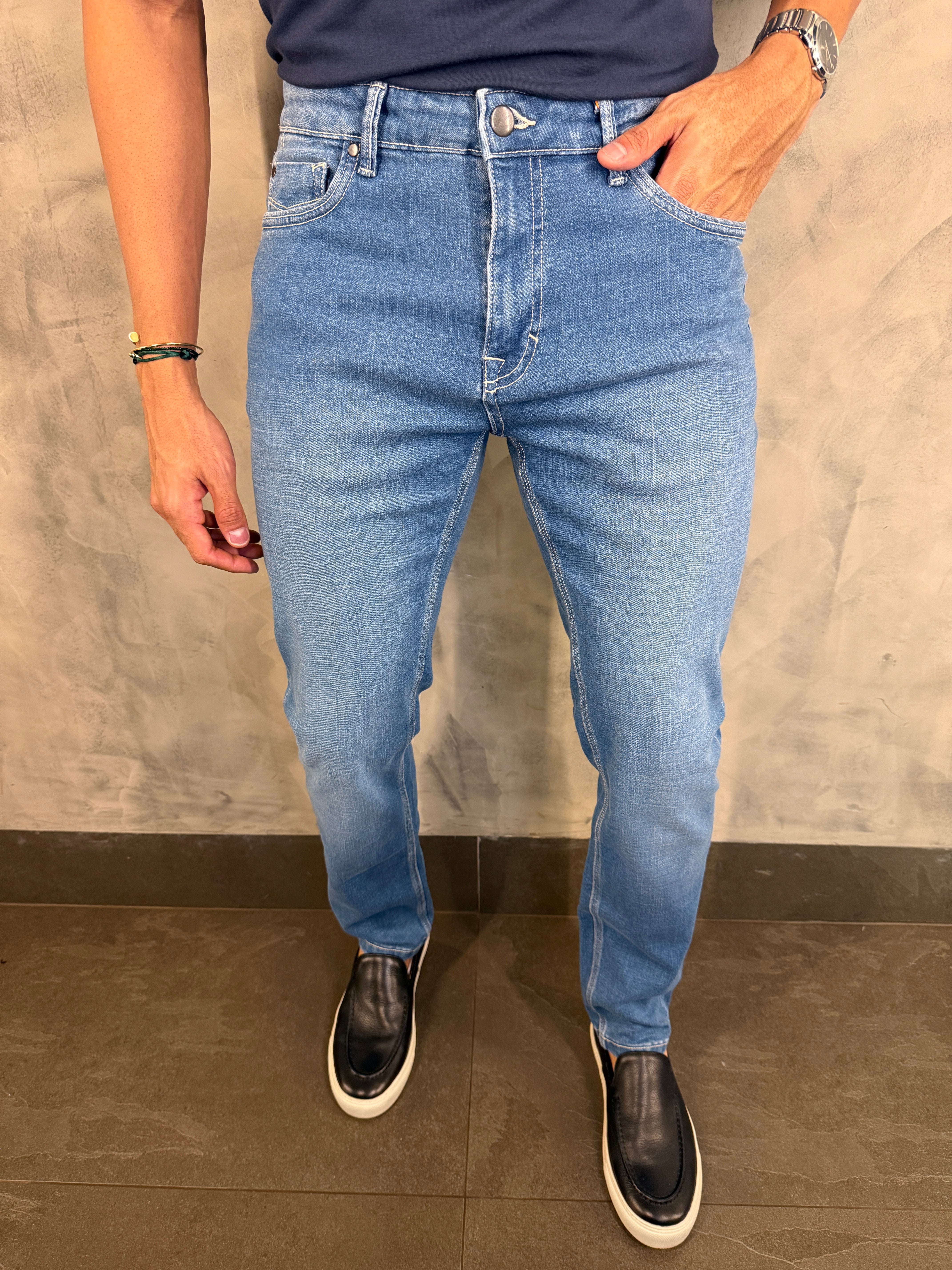 CALÇA JEANS SLIM MOTION FLEX ANKOR
