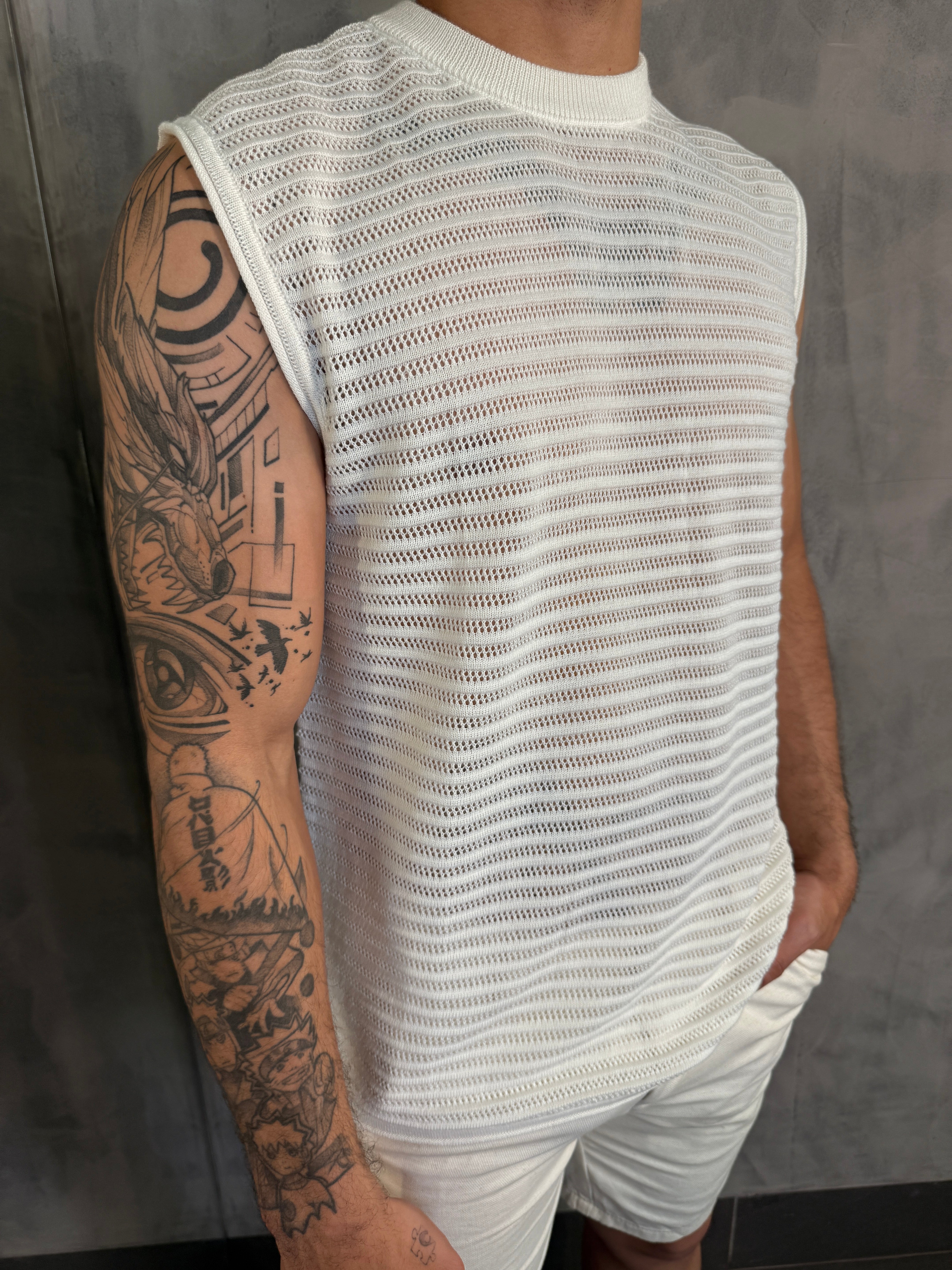 REGATA TRICOT JOHN JOHN OFF WHITE