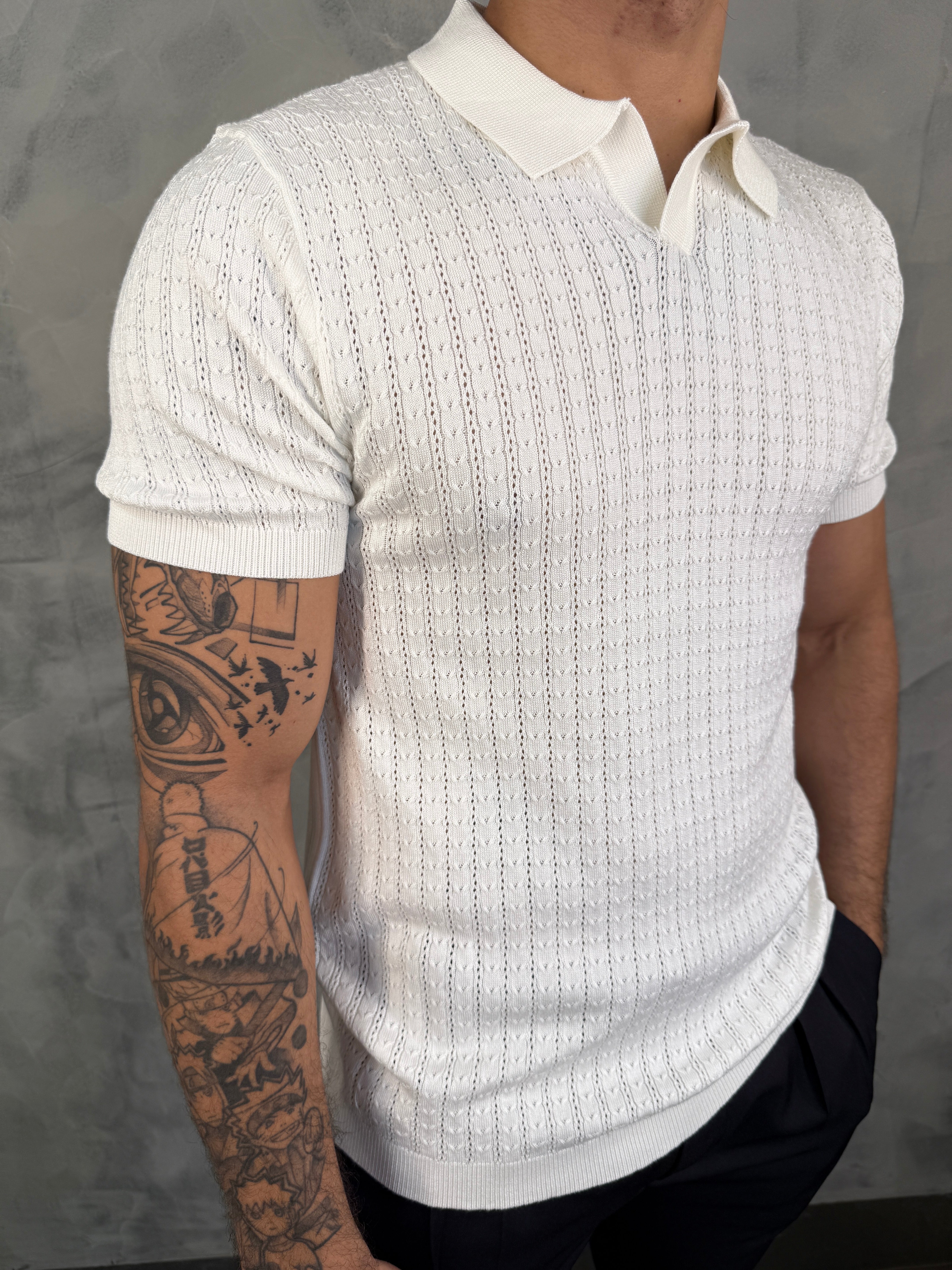 POLO TRICOT CORDAME DECOTE V PONTO H