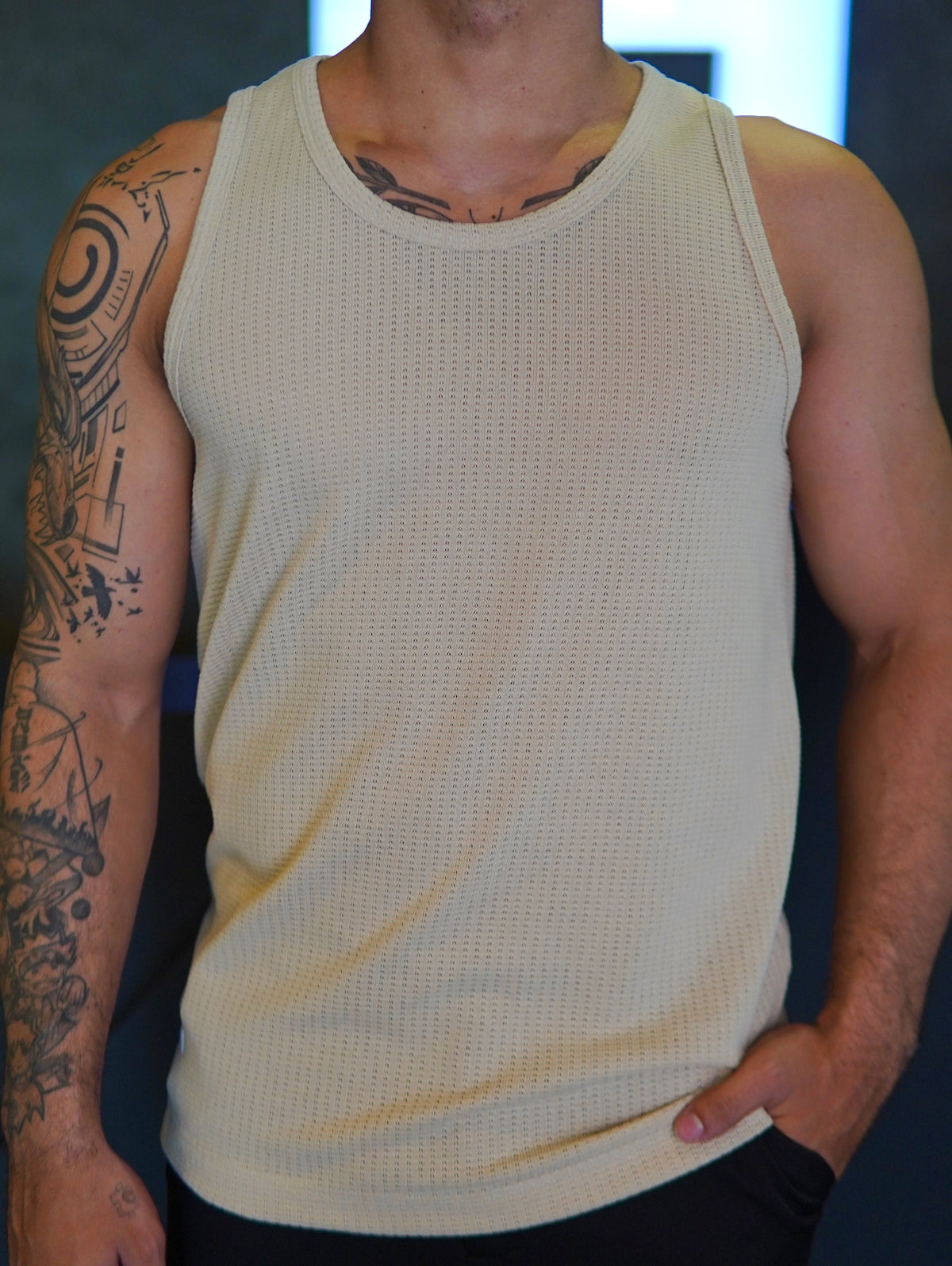 REGATA TRICOT SLIM KINGEJOE AREIA