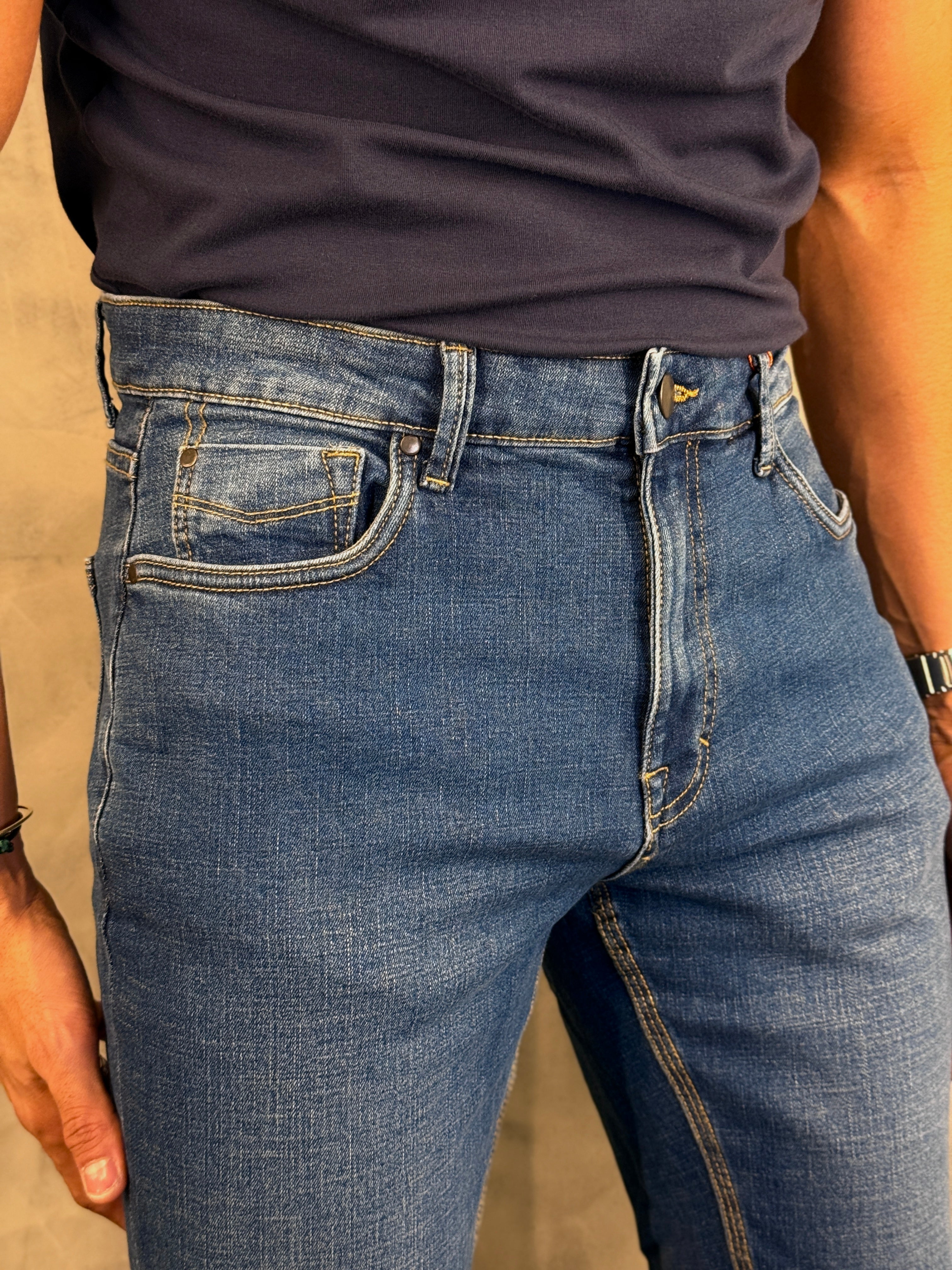 CALÇA JEANS SLIM MOTION FLEX ANKOR