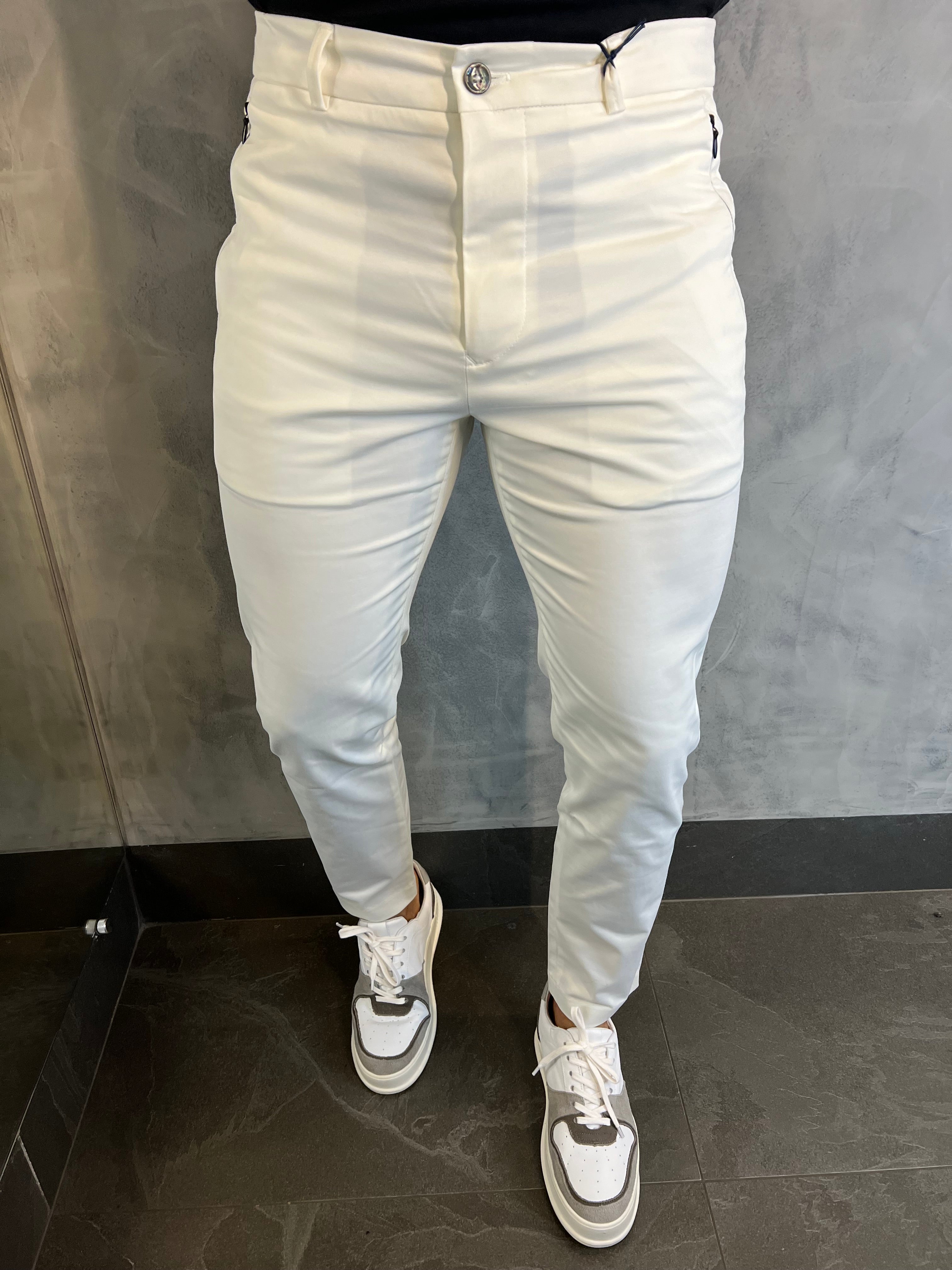 CALÇA ALF SKINNY STRETCH DUPLO ZÍPER BAREZY