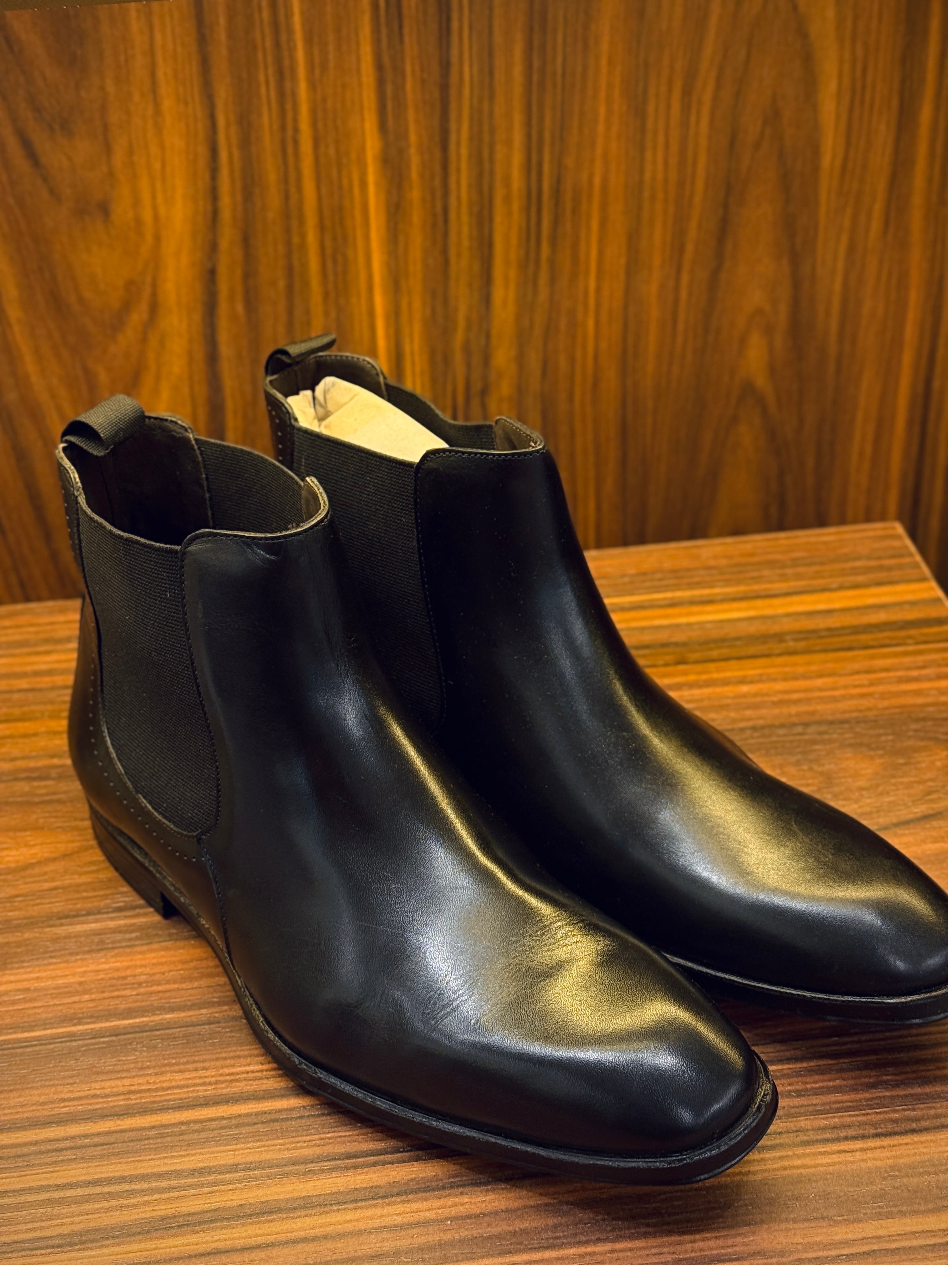 BOTA CHELSEA PONTO H PRETO