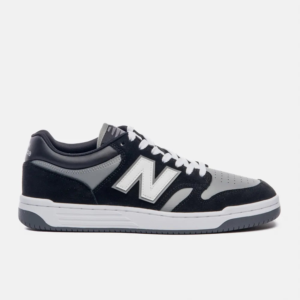 TÊNIS 480 LOW UNISEX NEW BALANCE PRETO/CINZA