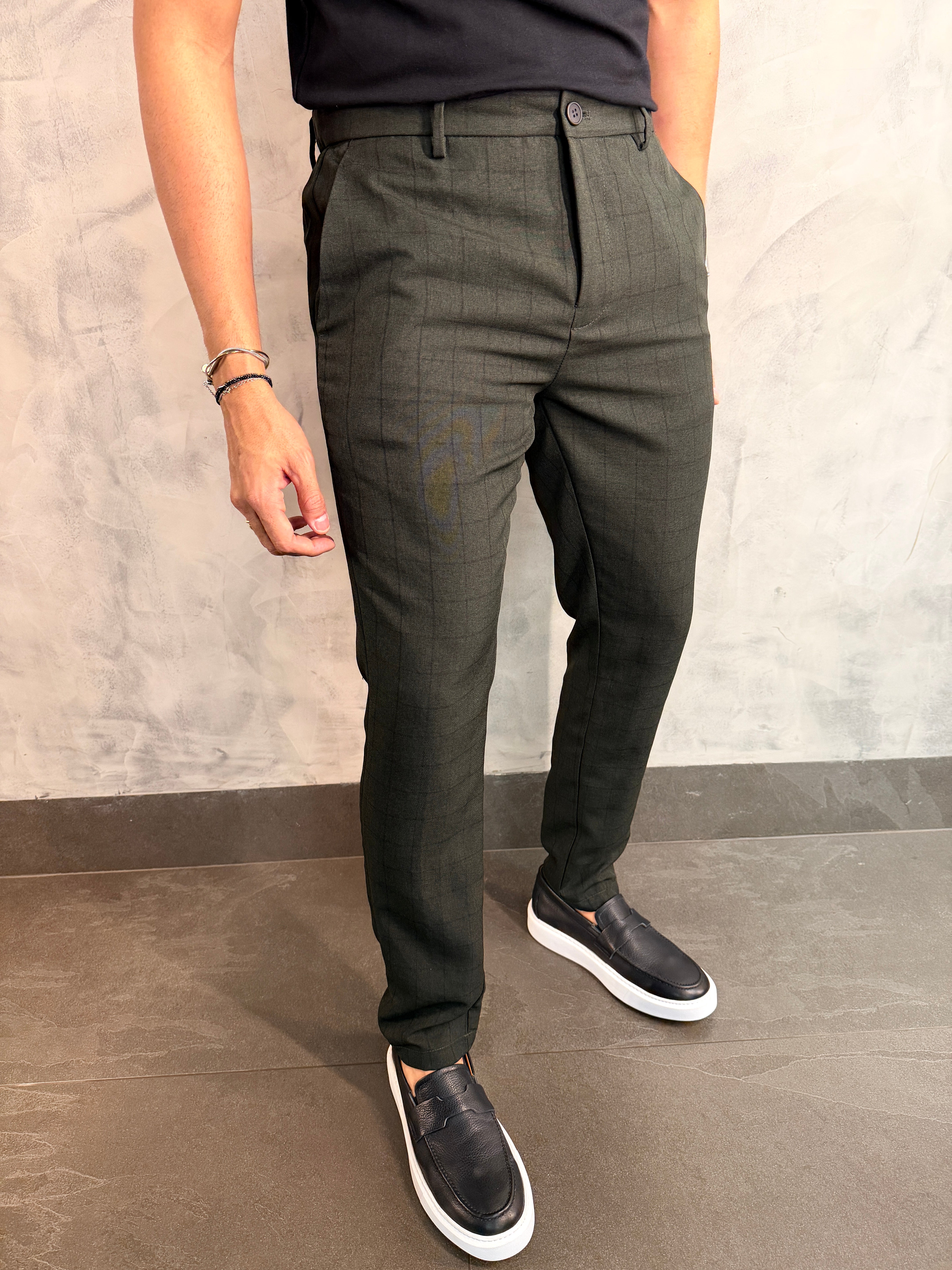 CALÇA PORTO XADREZ PONTO H