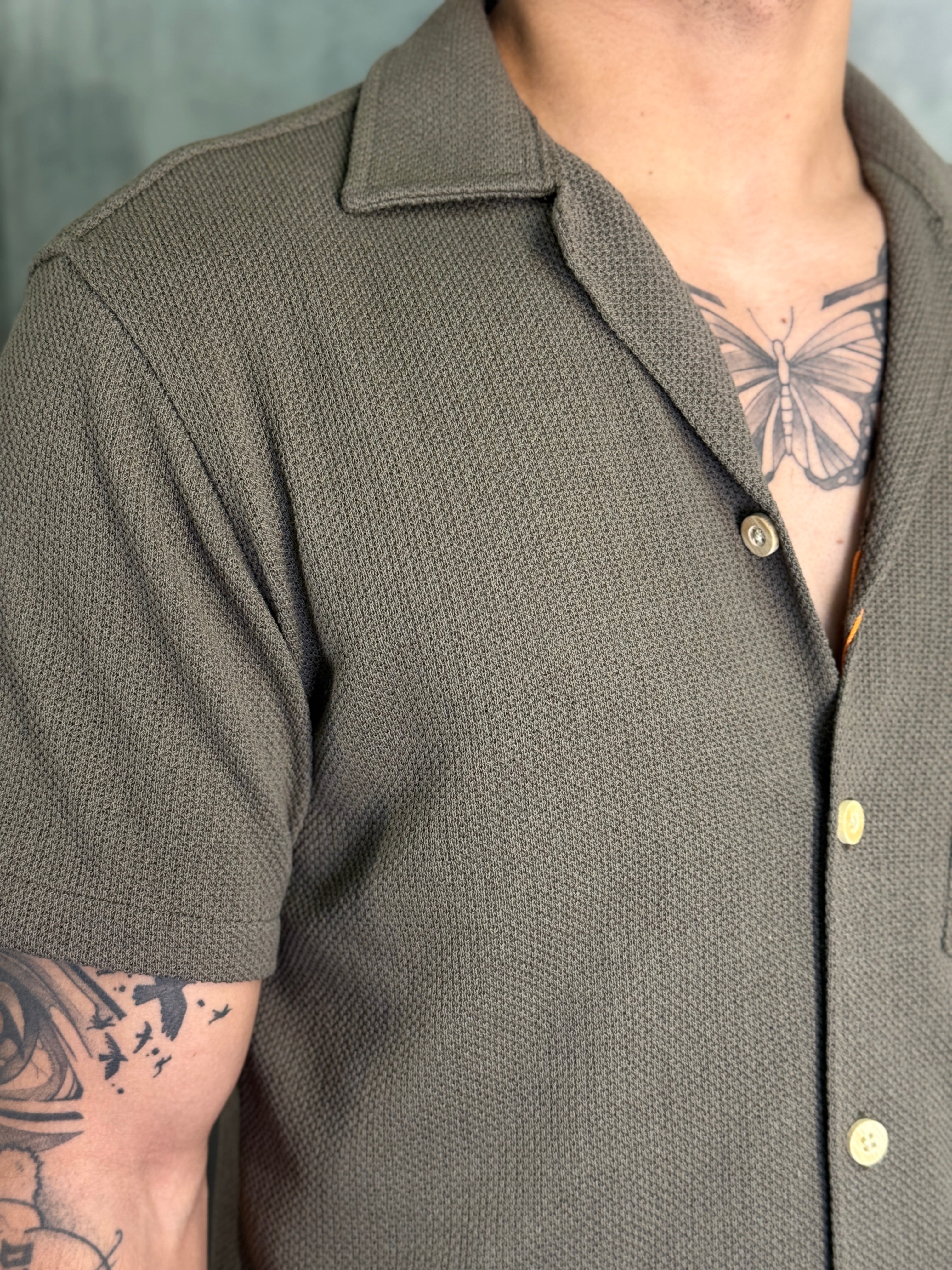 CAMISA M/C RESORT ANKOR