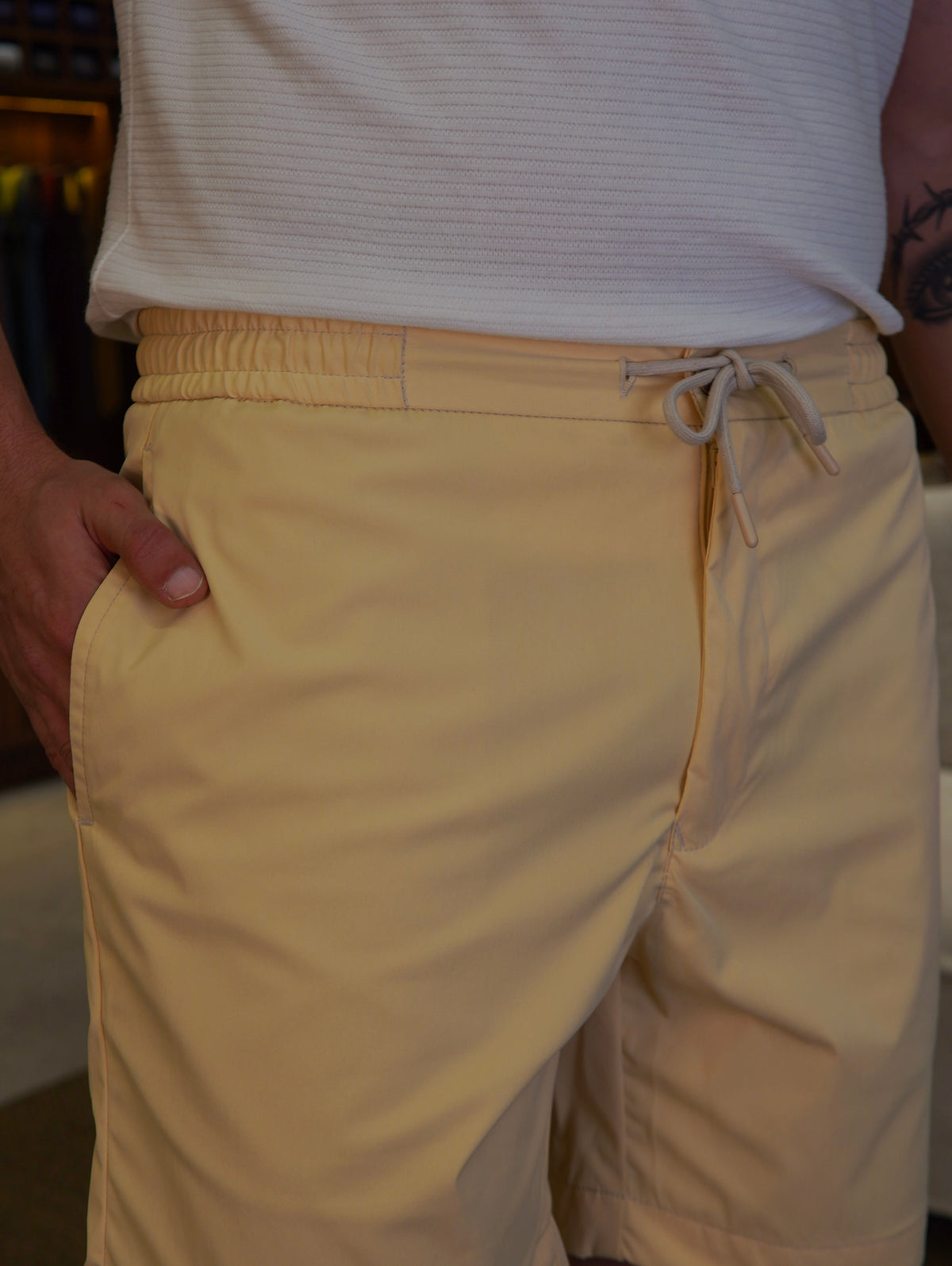BERMUDA ARMIATHO CASUAL COM ELASTICO