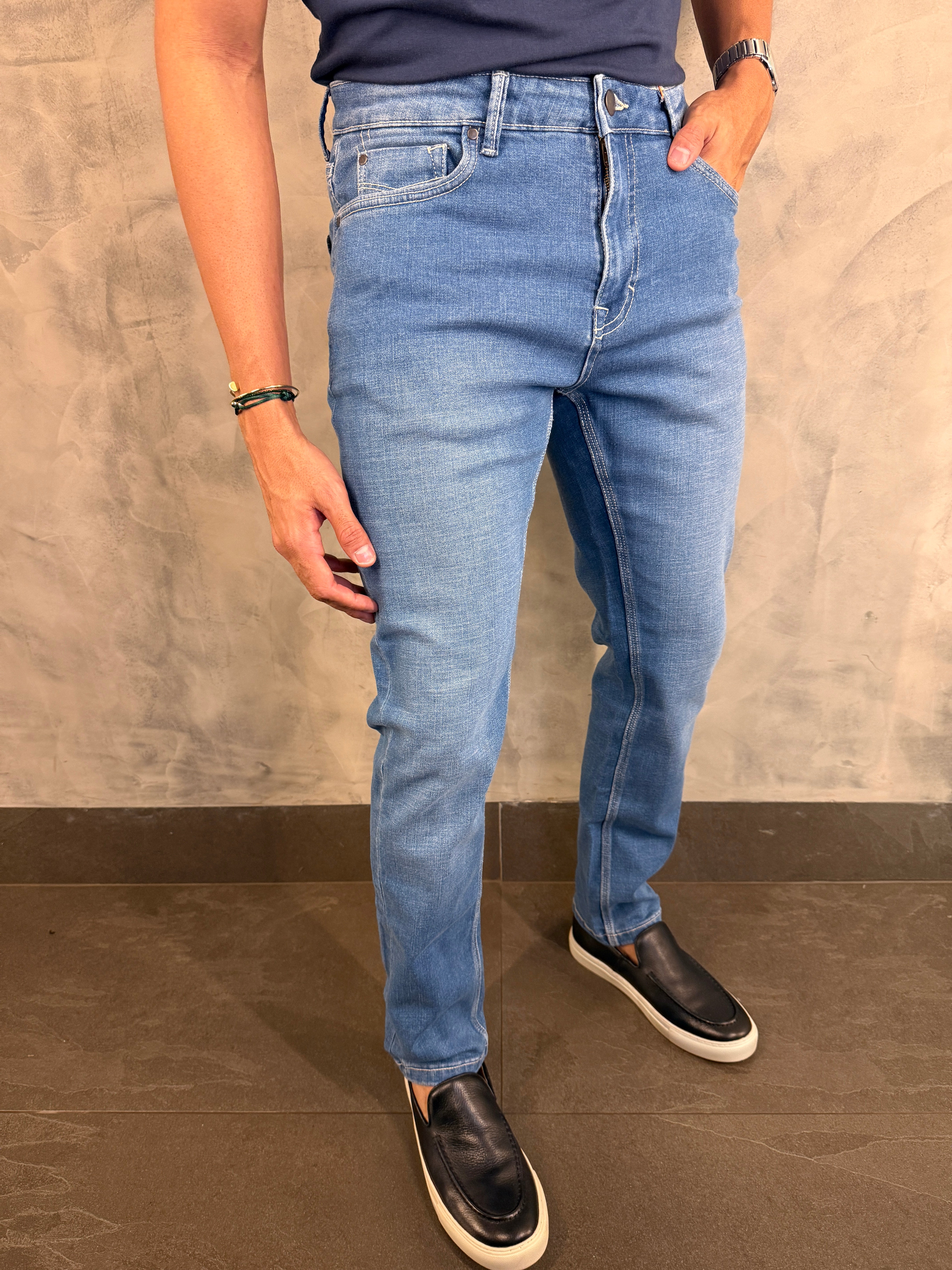 CALÇA JEANS SLIM MOTION FLEX ANKOR