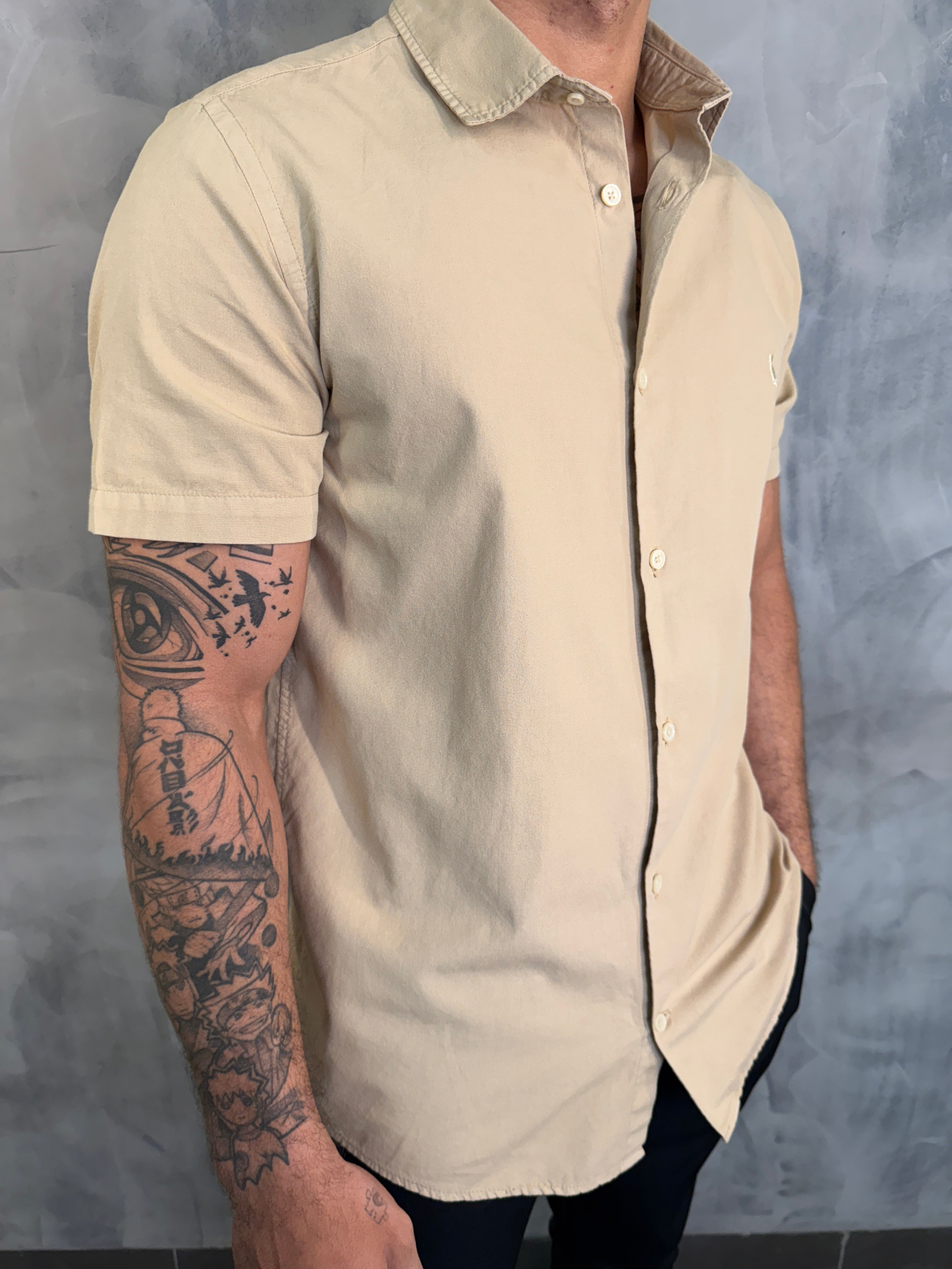 CAMISA M/C NOVA PARATY RESERVA GENGIBRE